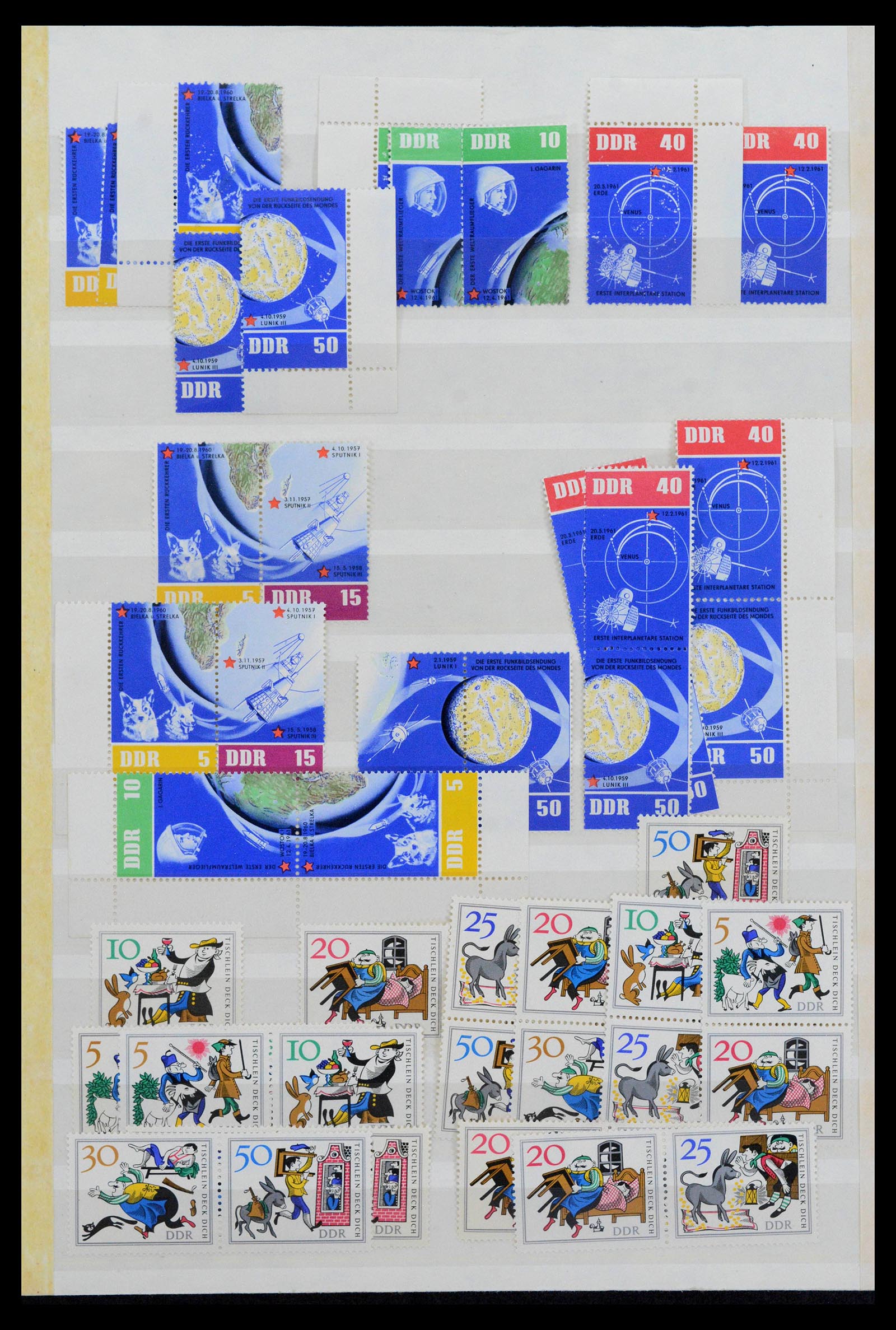 38188 0079 - Postzegelverzameling 38188 DDR combinaties 1955-1990.
