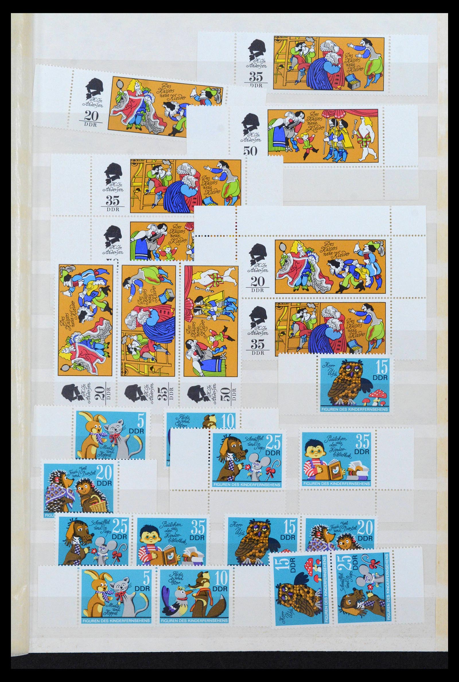 38188 0087 - Postzegelverzameling 38188 DDR combinaties 1955-1990.
