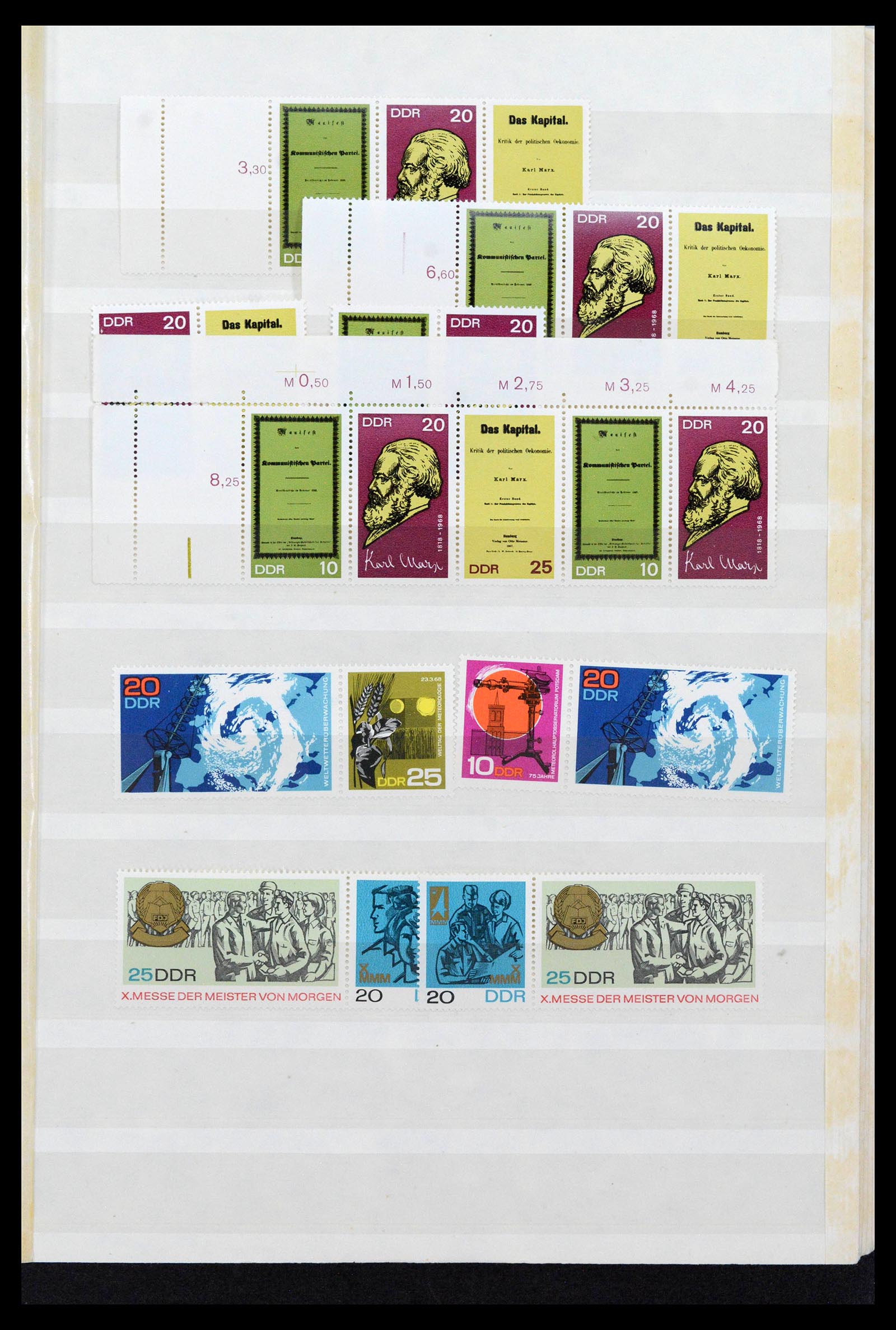 38188 0099 - Postzegelverzameling 38188 DDR combinaties 1955-1990.