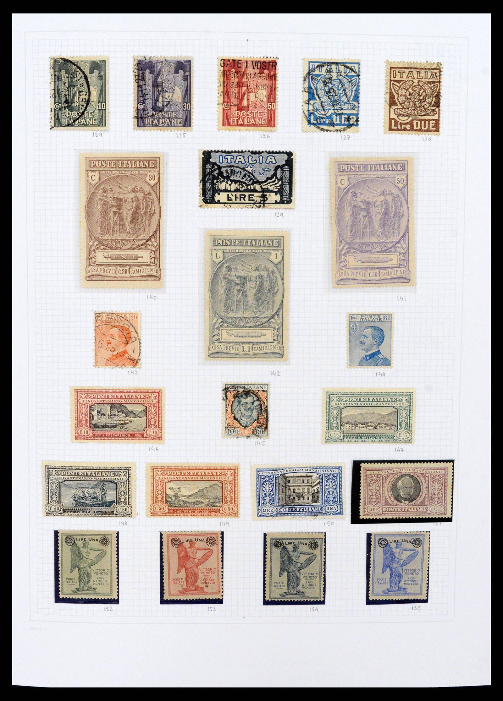 38190 0006 - Postzegelverzameling 38190 Italië 1861-2018!