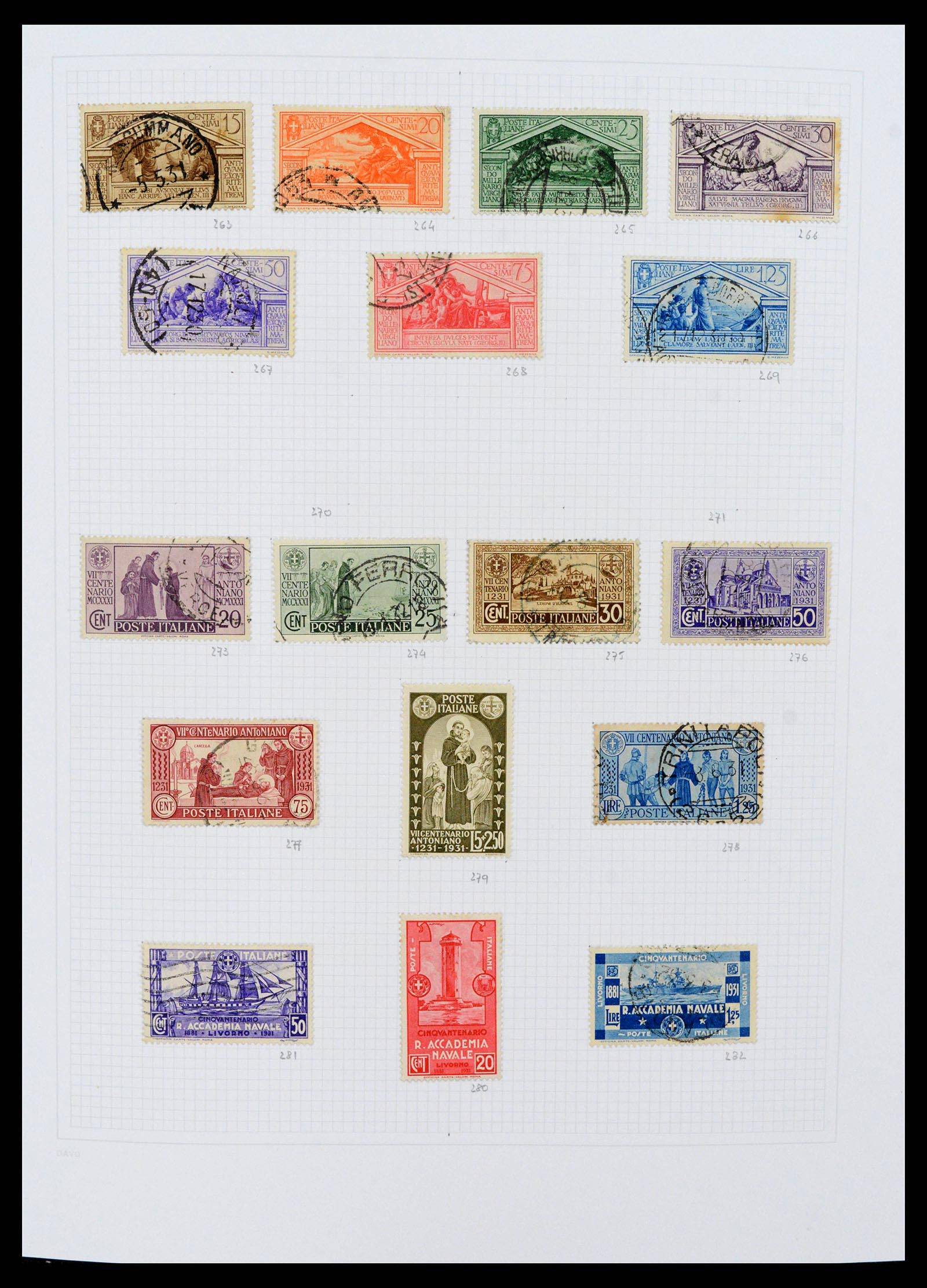 38190 0011 - Postzegelverzameling 38190 Italië 1861-2018!
