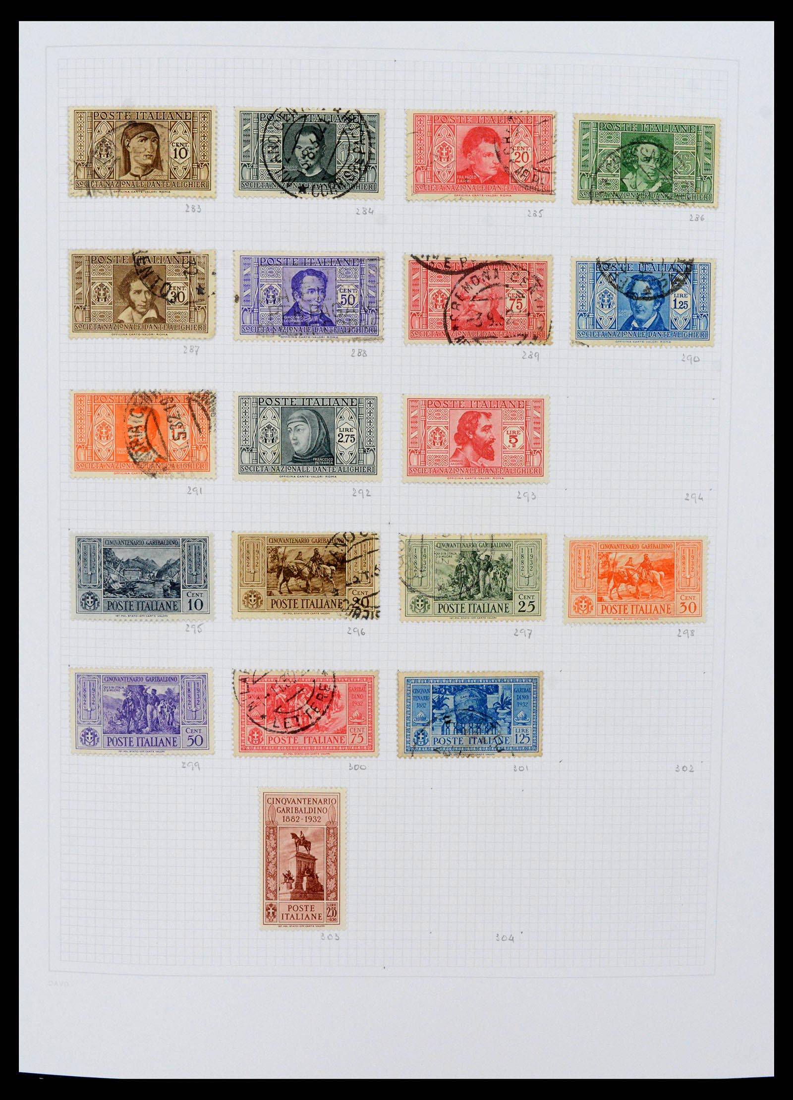 38190 0012 - Postzegelverzameling 38190 Italië 1861-2018!