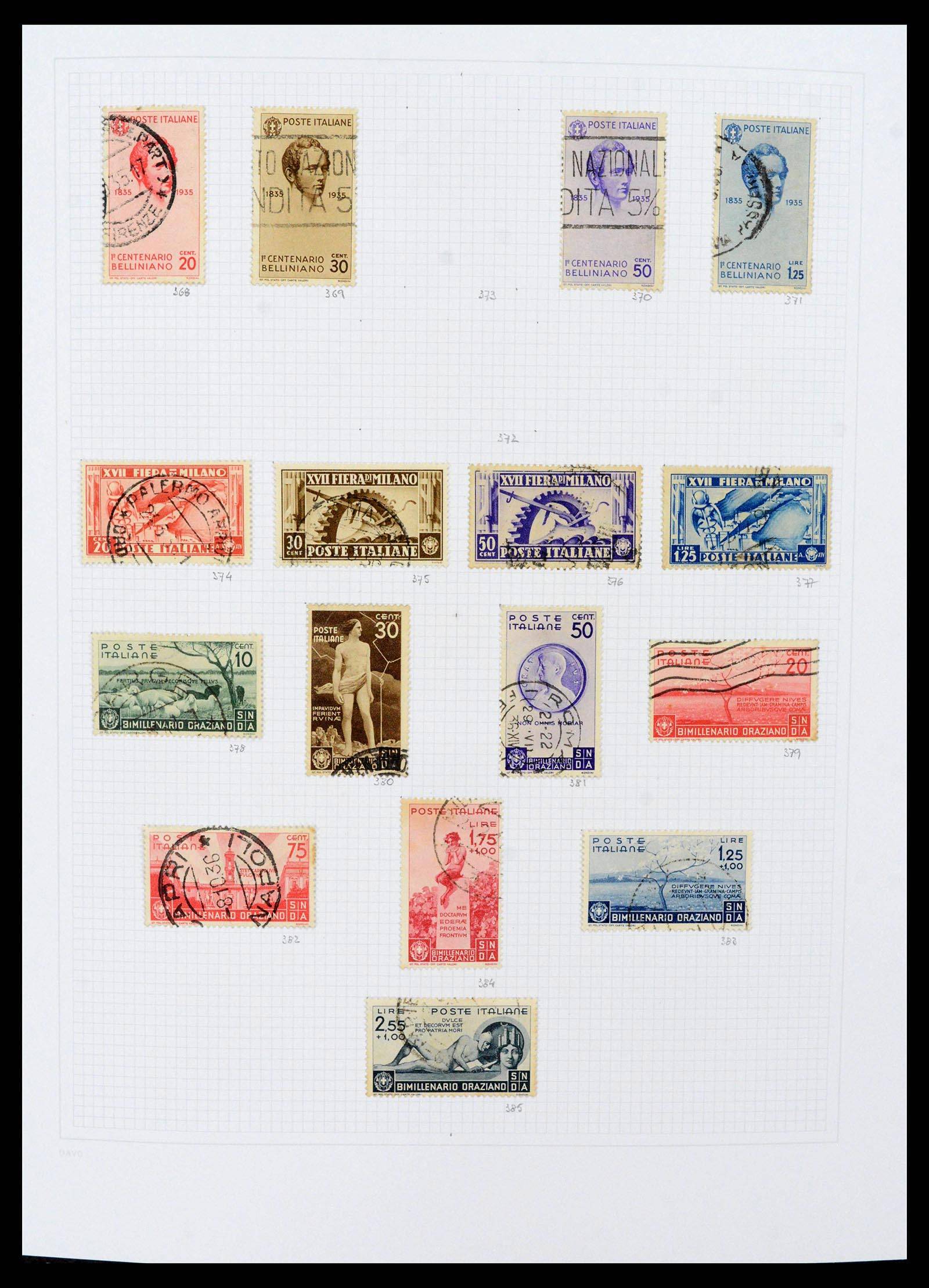 38190 0016 - Postzegelverzameling 38190 Italië 1861-2018!