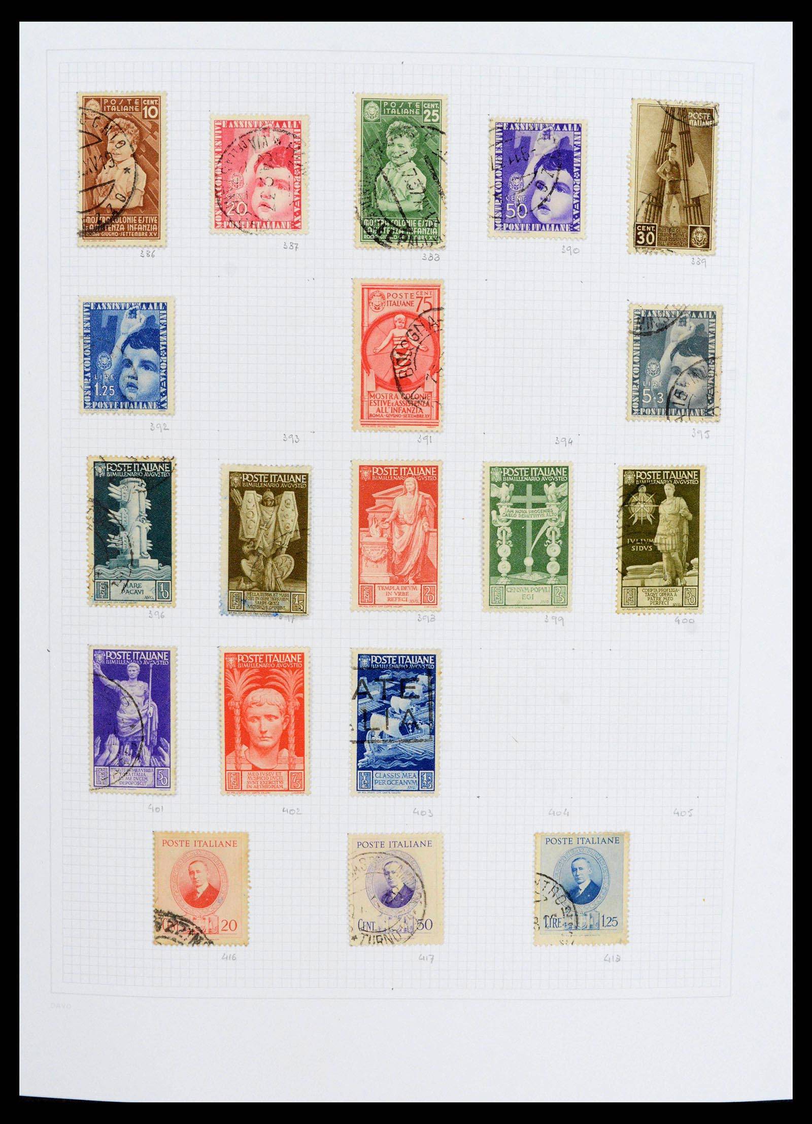 38190 0017 - Postzegelverzameling 38190 Italië 1861-2018!