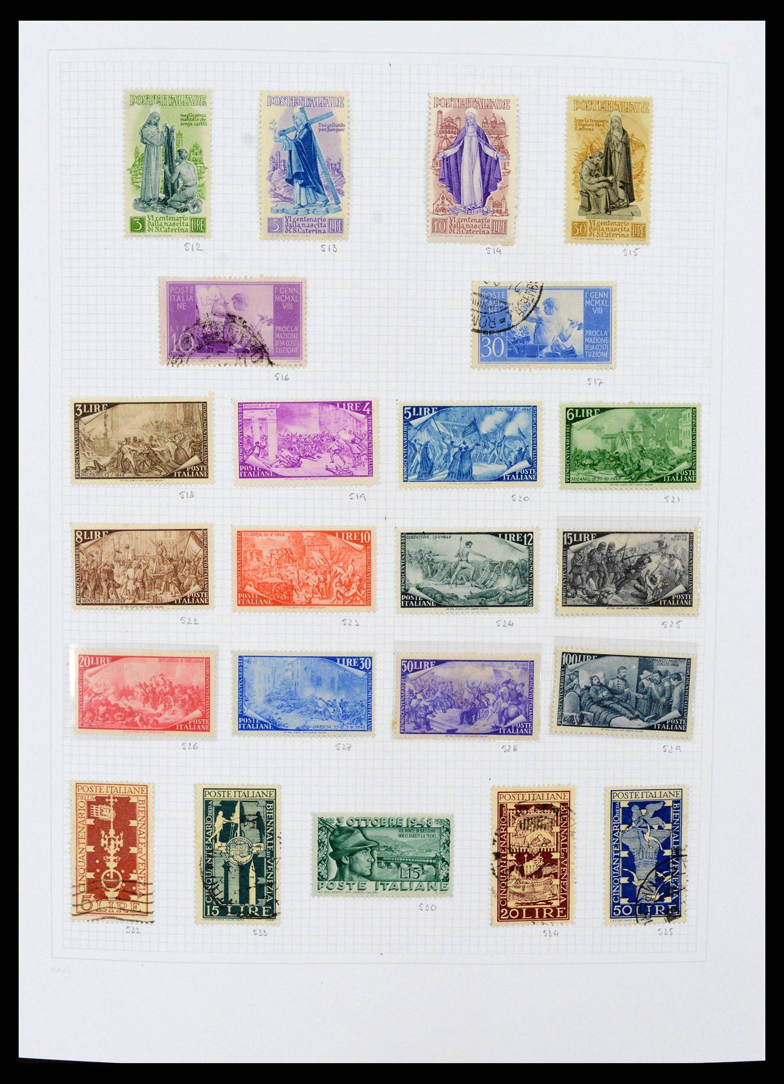 38190 0022 - Postzegelverzameling 38190 Italië 1861-2018!