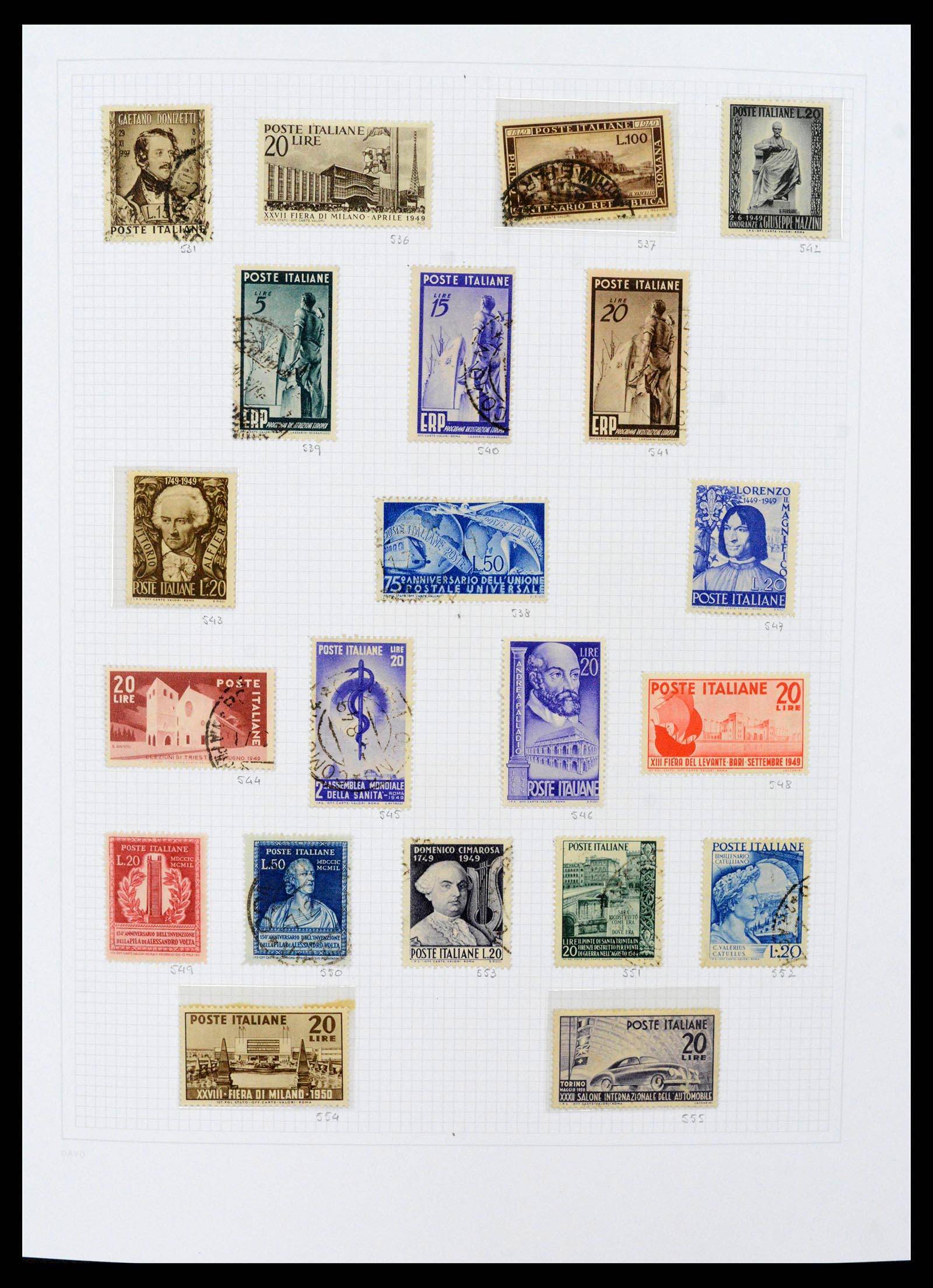 38190 0023 - Postzegelverzameling 38190 Italië 1861-2018!
