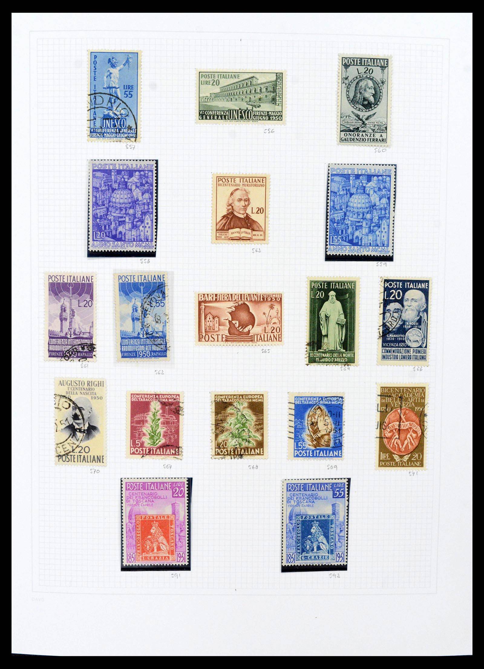 38190 0024 - Postzegelverzameling 38190 Italië 1861-2018!