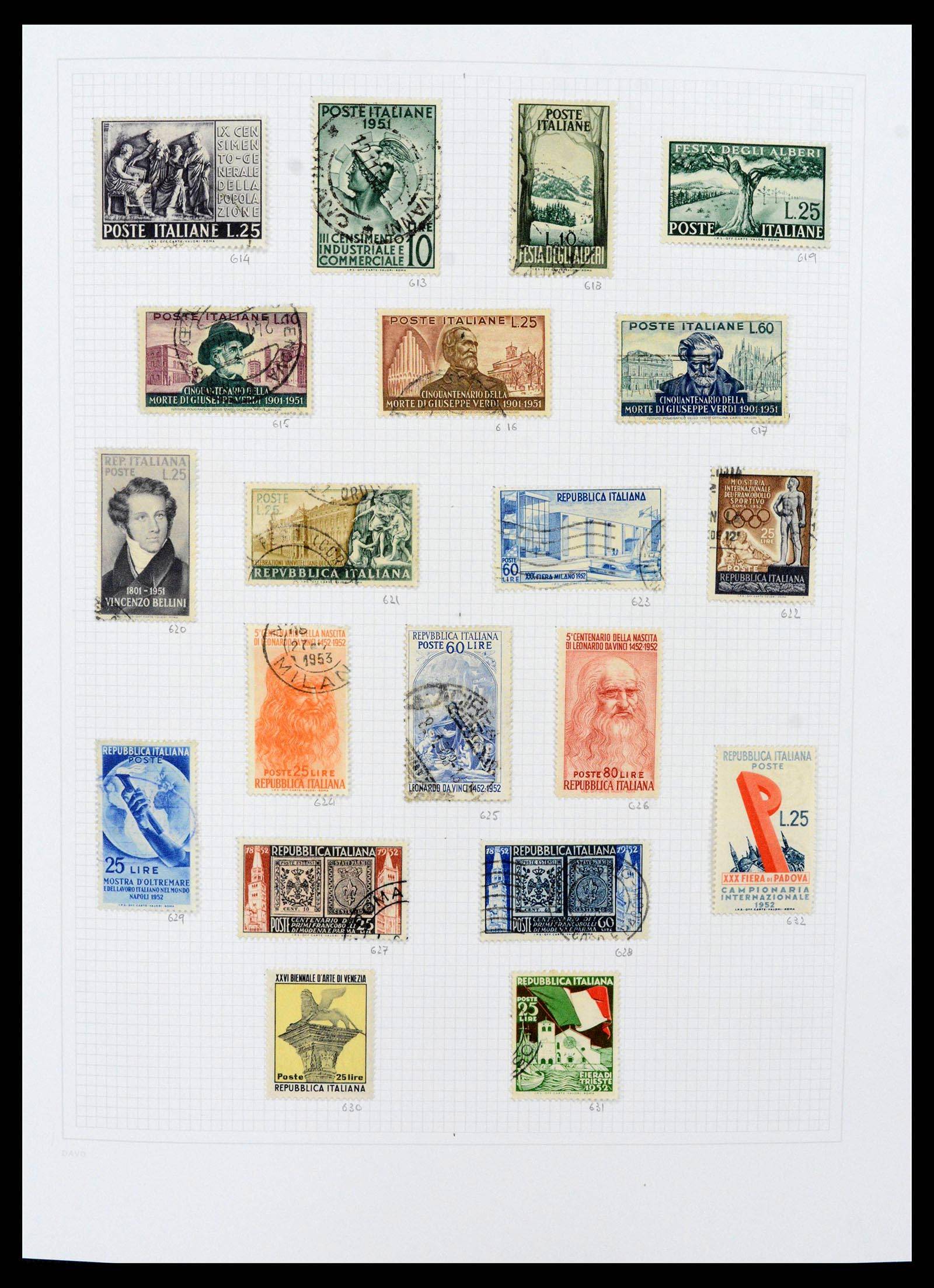 38190 0027 - Postzegelverzameling 38190 Italië 1861-2018!