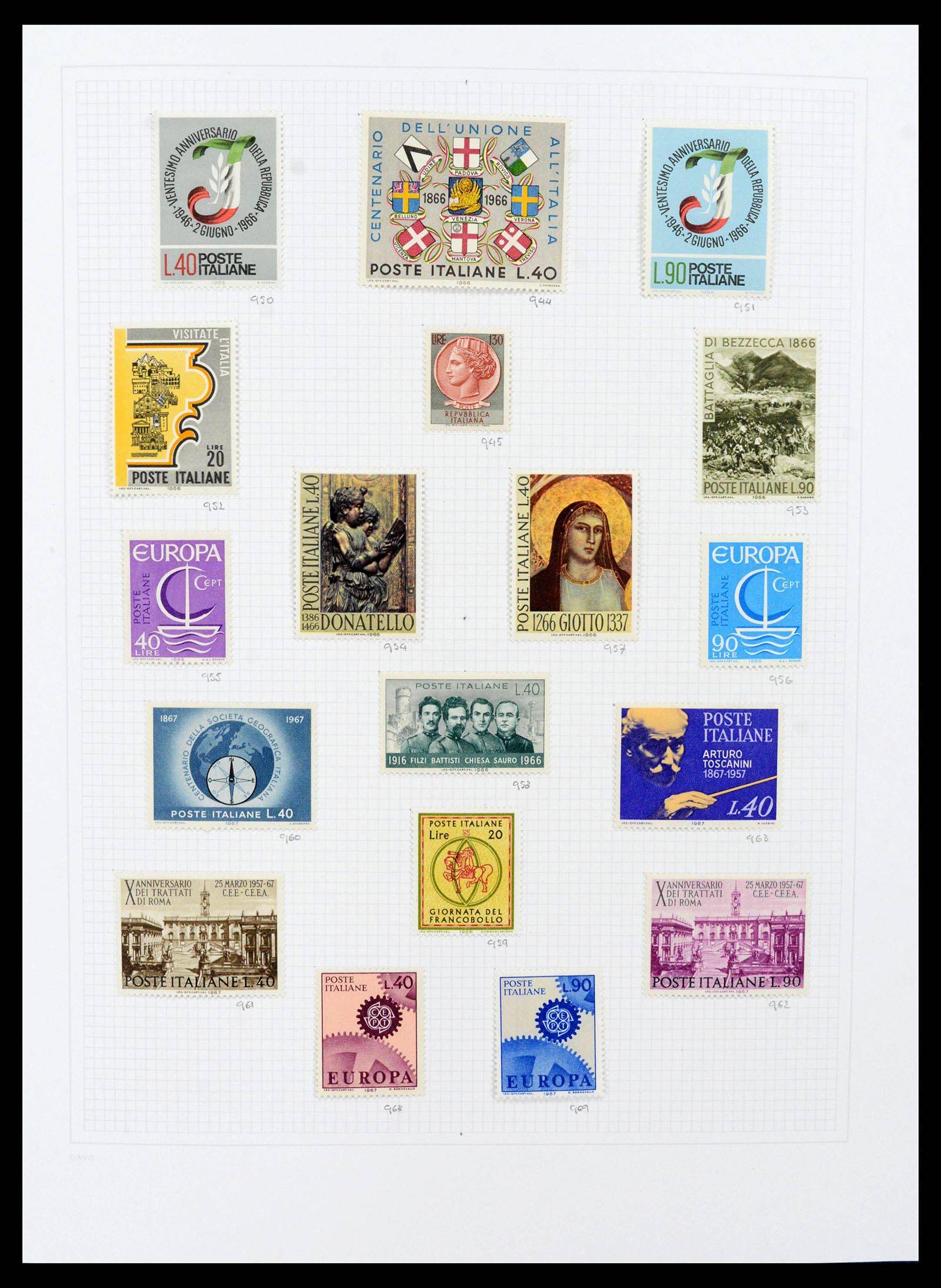 38190 0044 - Stamp collection 38190 Italië 1861-2018!