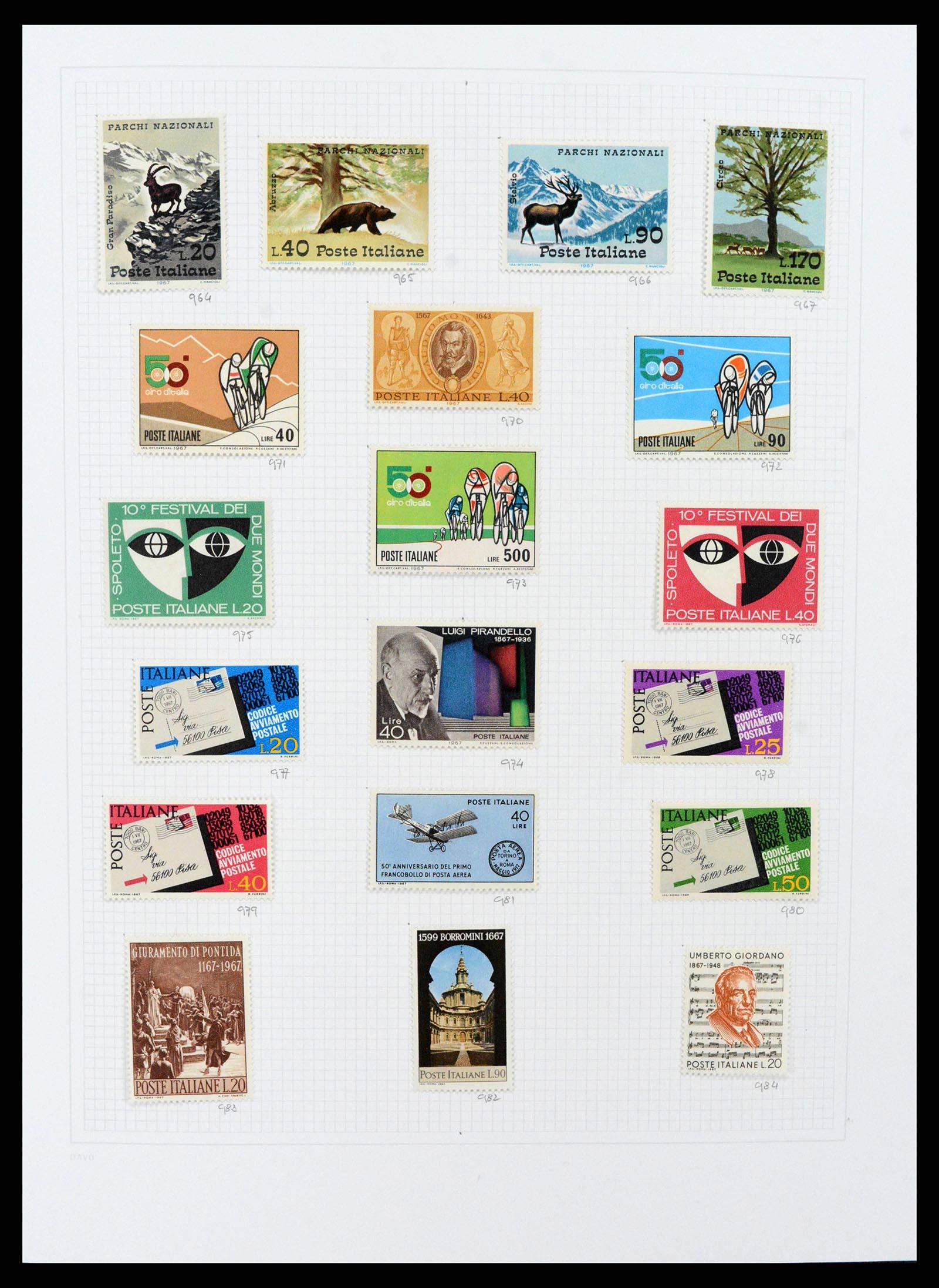 38190 0045 - Stamp collection 38190 Italië 1861-2018!