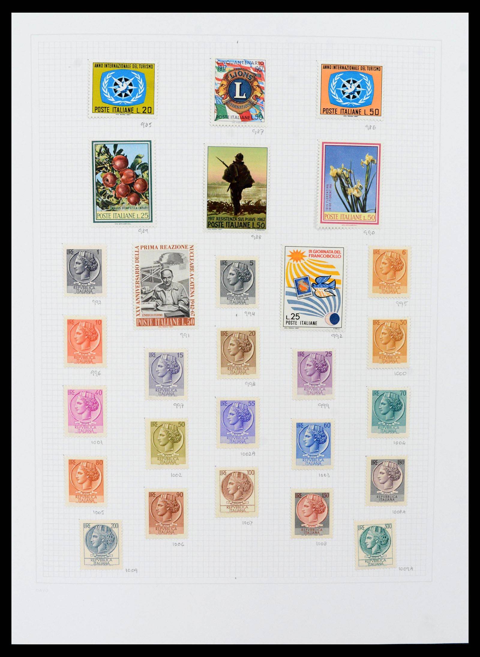 38190 0046 - Stamp collection 38190 Italië 1861-2018!
