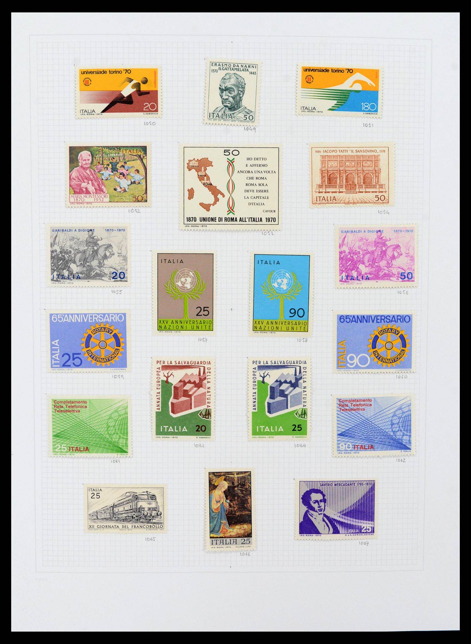 38190 0049 - Stamp collection 38190 Italië 1861-2018!