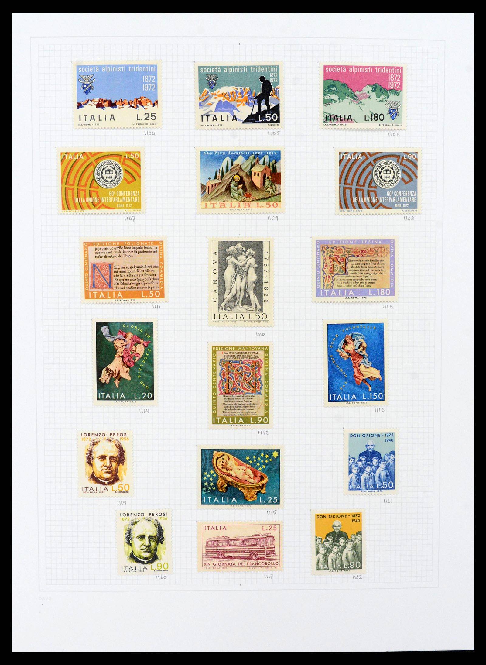 38190 0052 - Stamp collection 38190 Italië 1861-2018!