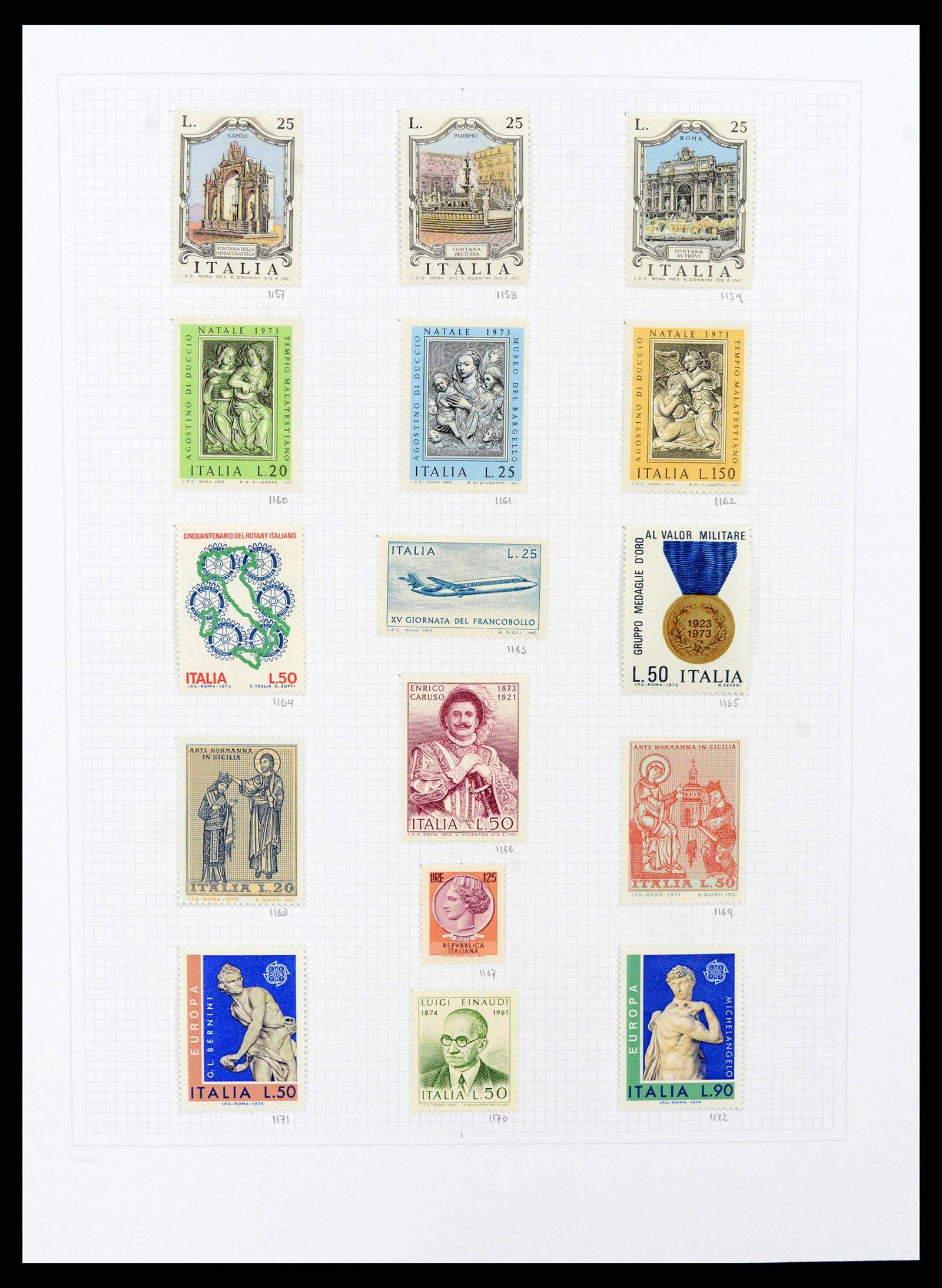 38190 0055 - Stamp collection 38190 Italië 1861-2018!