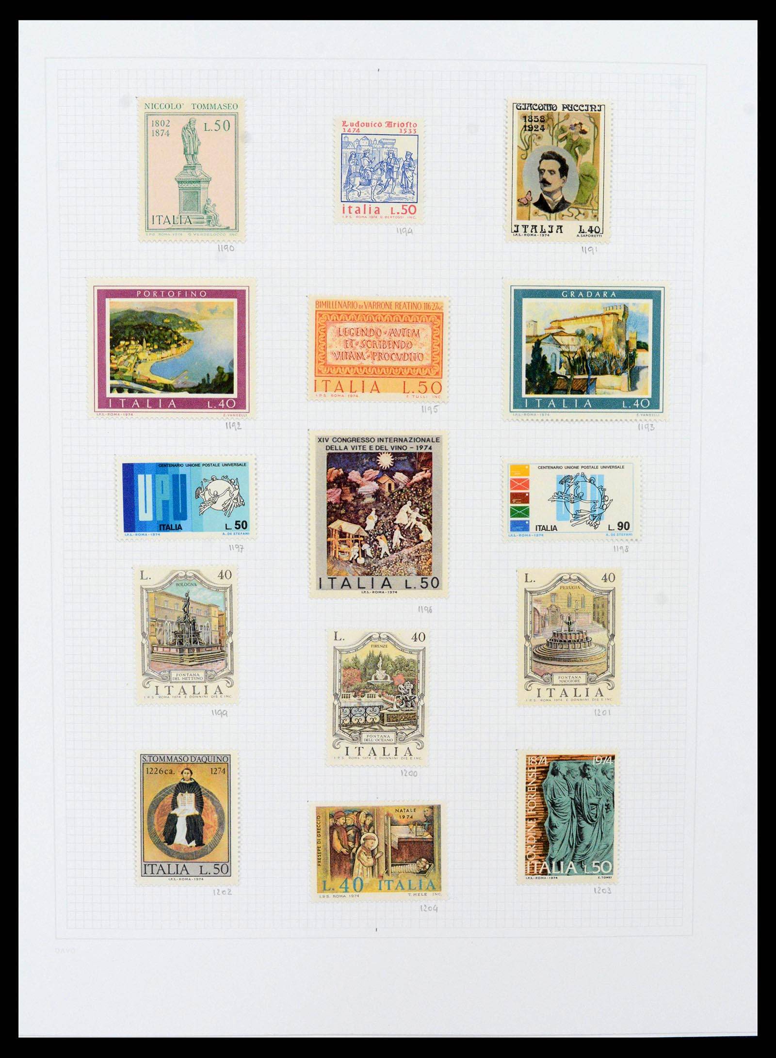 38190 0057 - Stamp collection 38190 Italië 1861-2018!