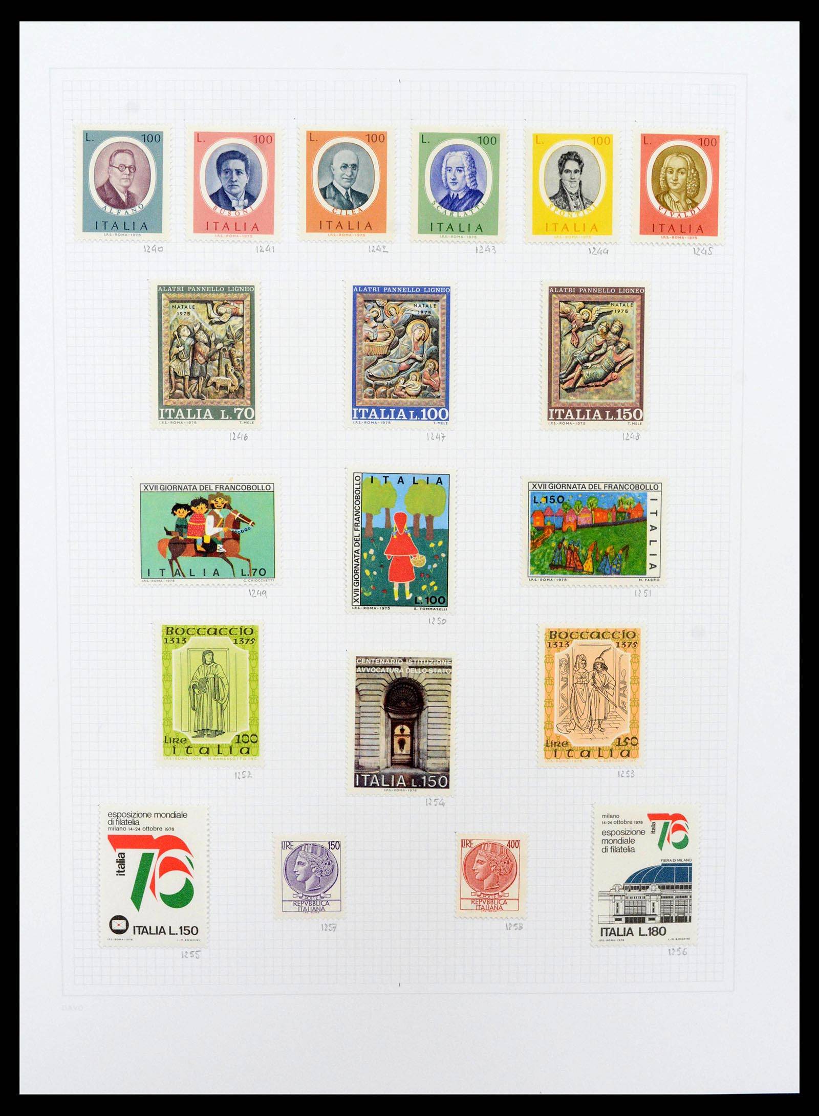 38190 0060 - Stamp collection 38190 Italië 1861-2018!