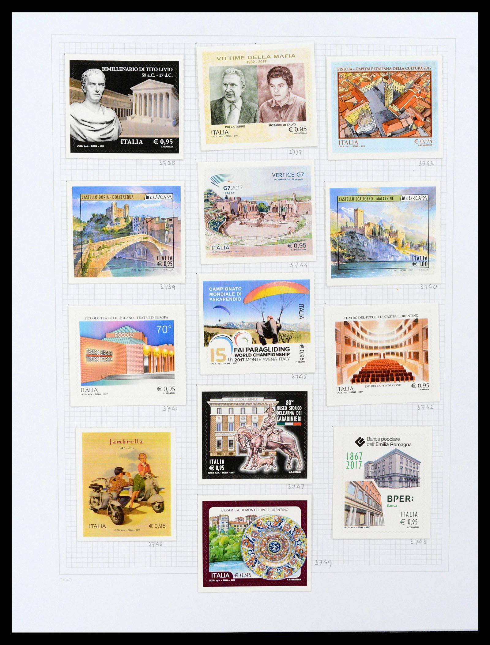 38190 0322 - Stamp collection 38190 Italië 1861-2018!