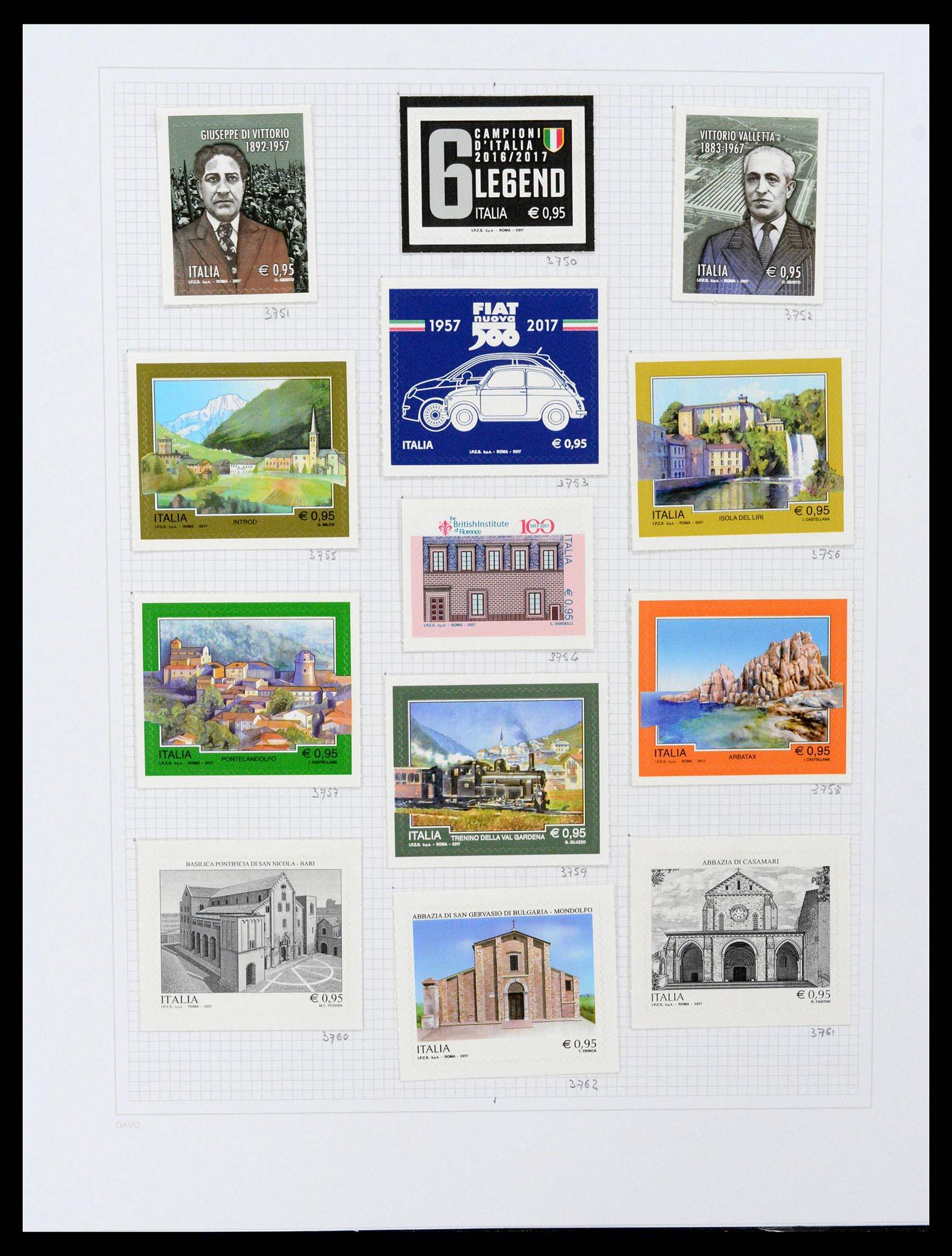38190 0323 - Stamp collection 38190 Italië 1861-2018!