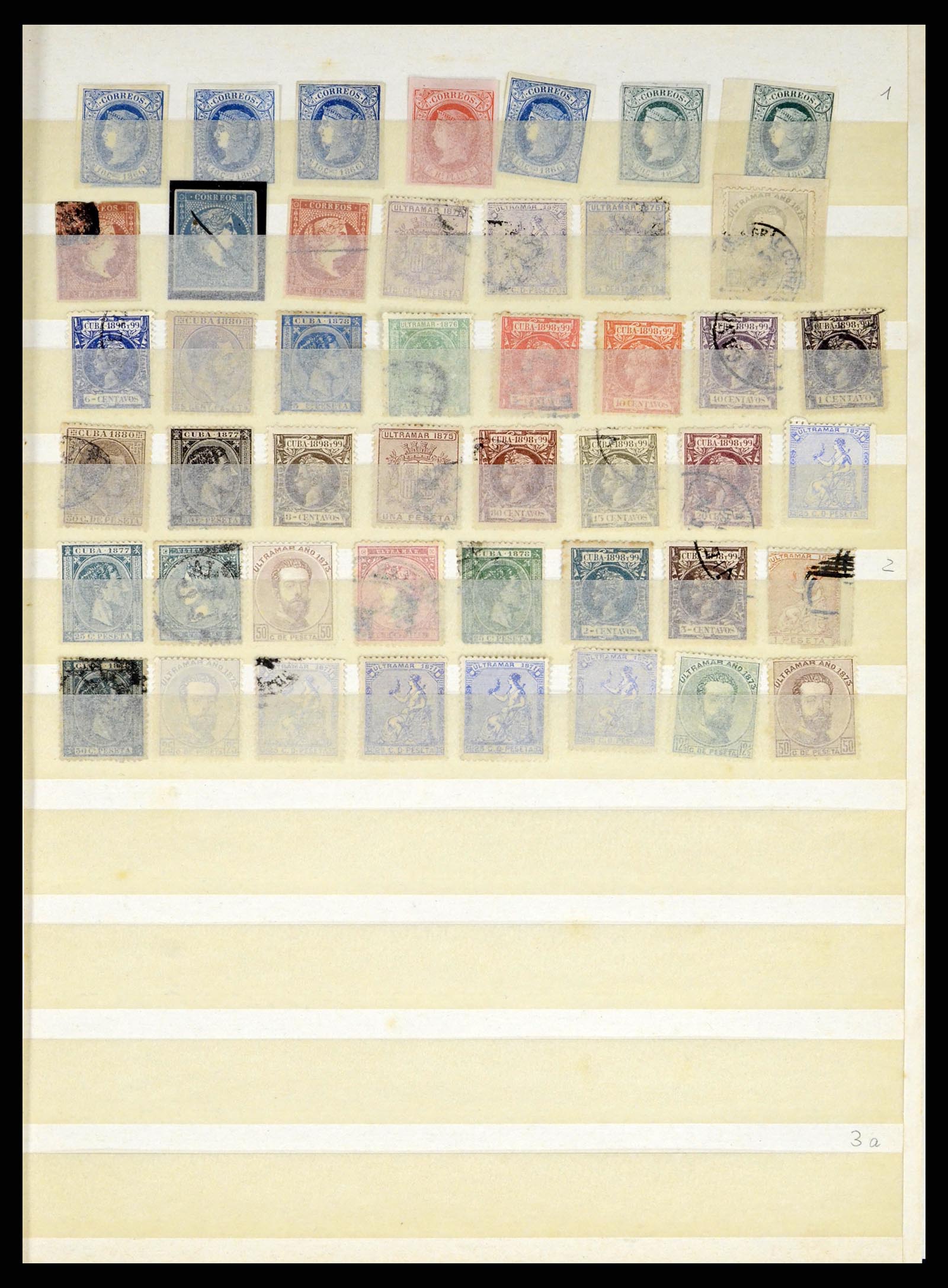 38191 0046 - Postzegelverzameling 38191 Puerto Rico 1855-1900.