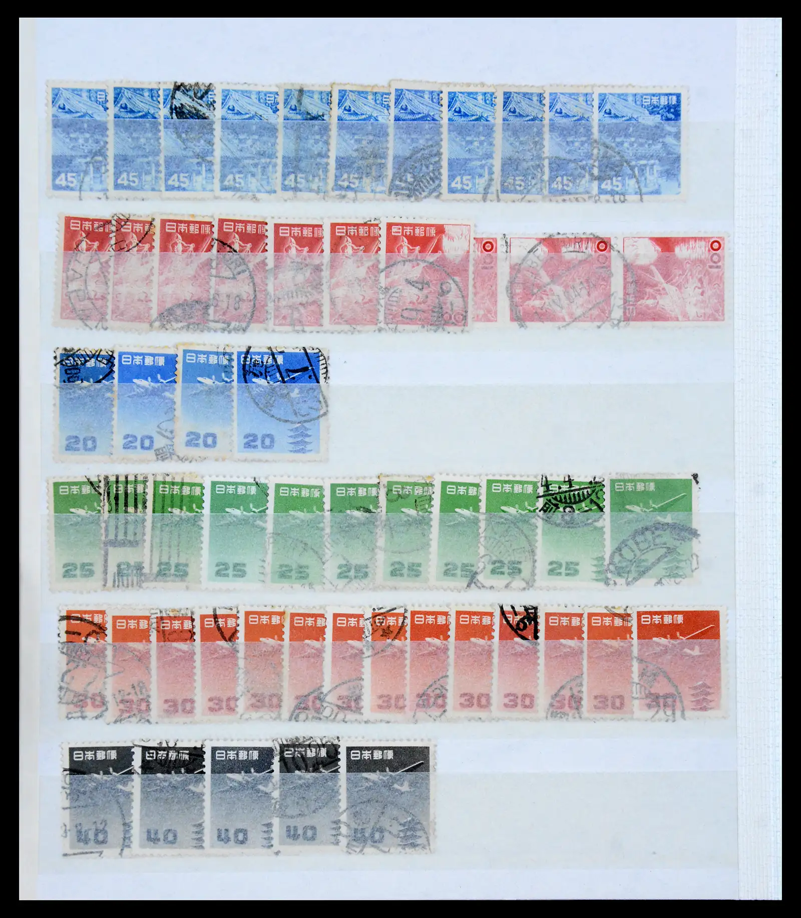 38193 0028 - Postzegelverzameling 38193 Japan uitzoekpartij 1880-1960.