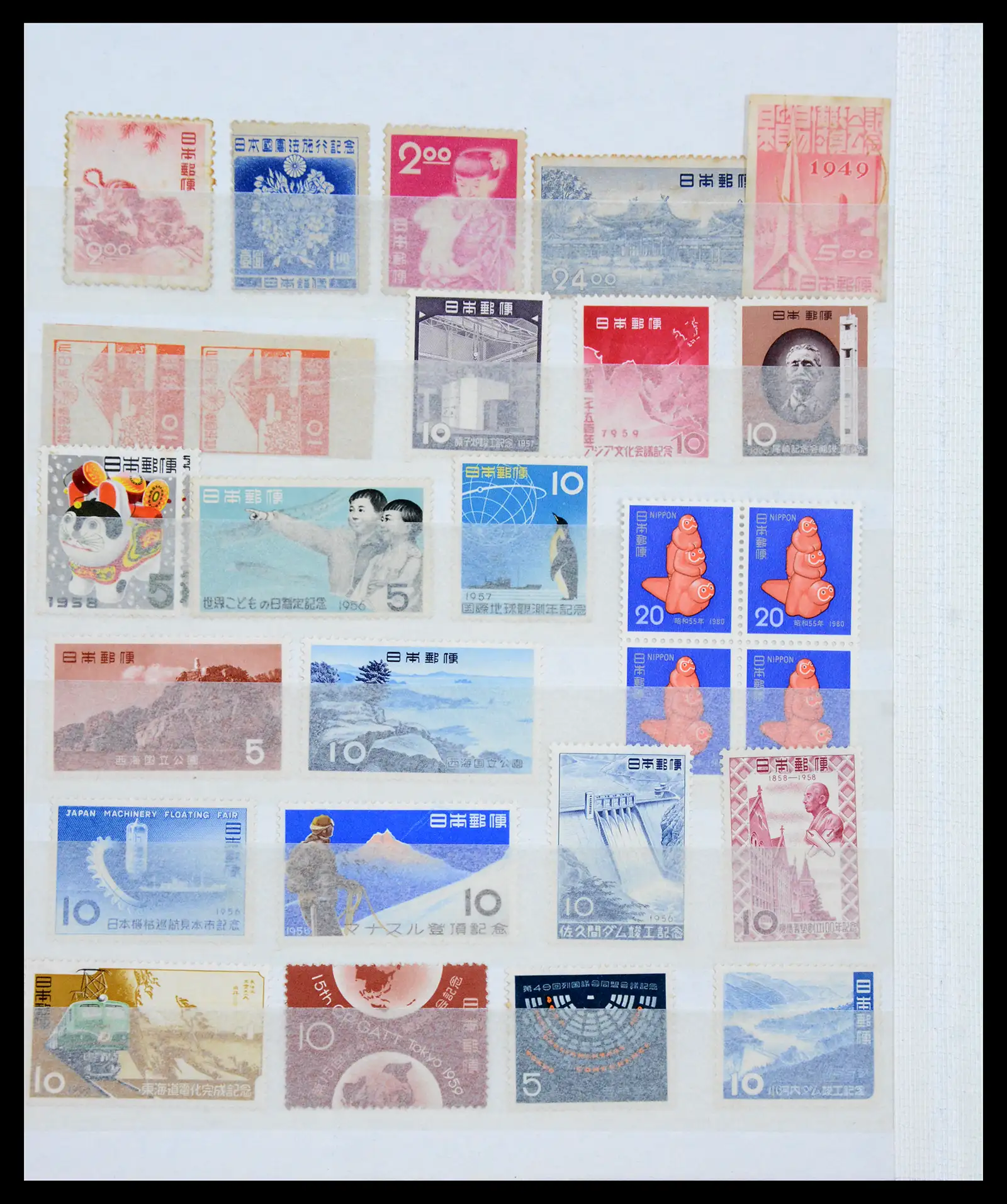38193 0042 - Postzegelverzameling 38193 Japan uitzoekpartij 1880-1960.