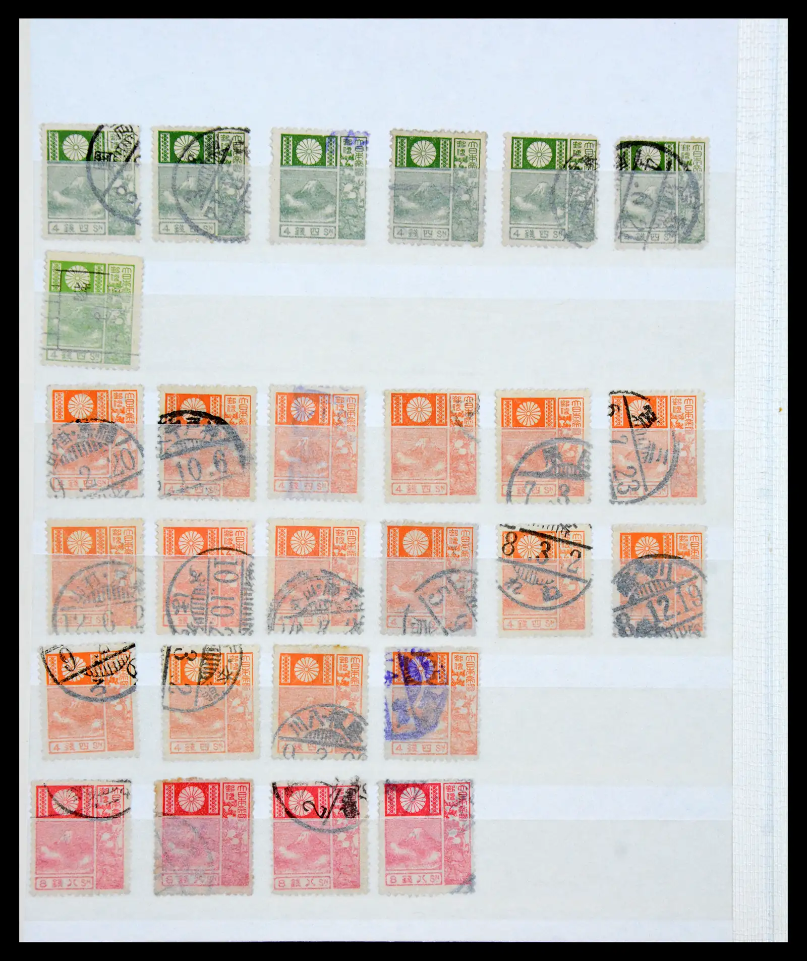 38193 0071 - Postzegelverzameling 38193 Japan uitzoekpartij 1880-1960.