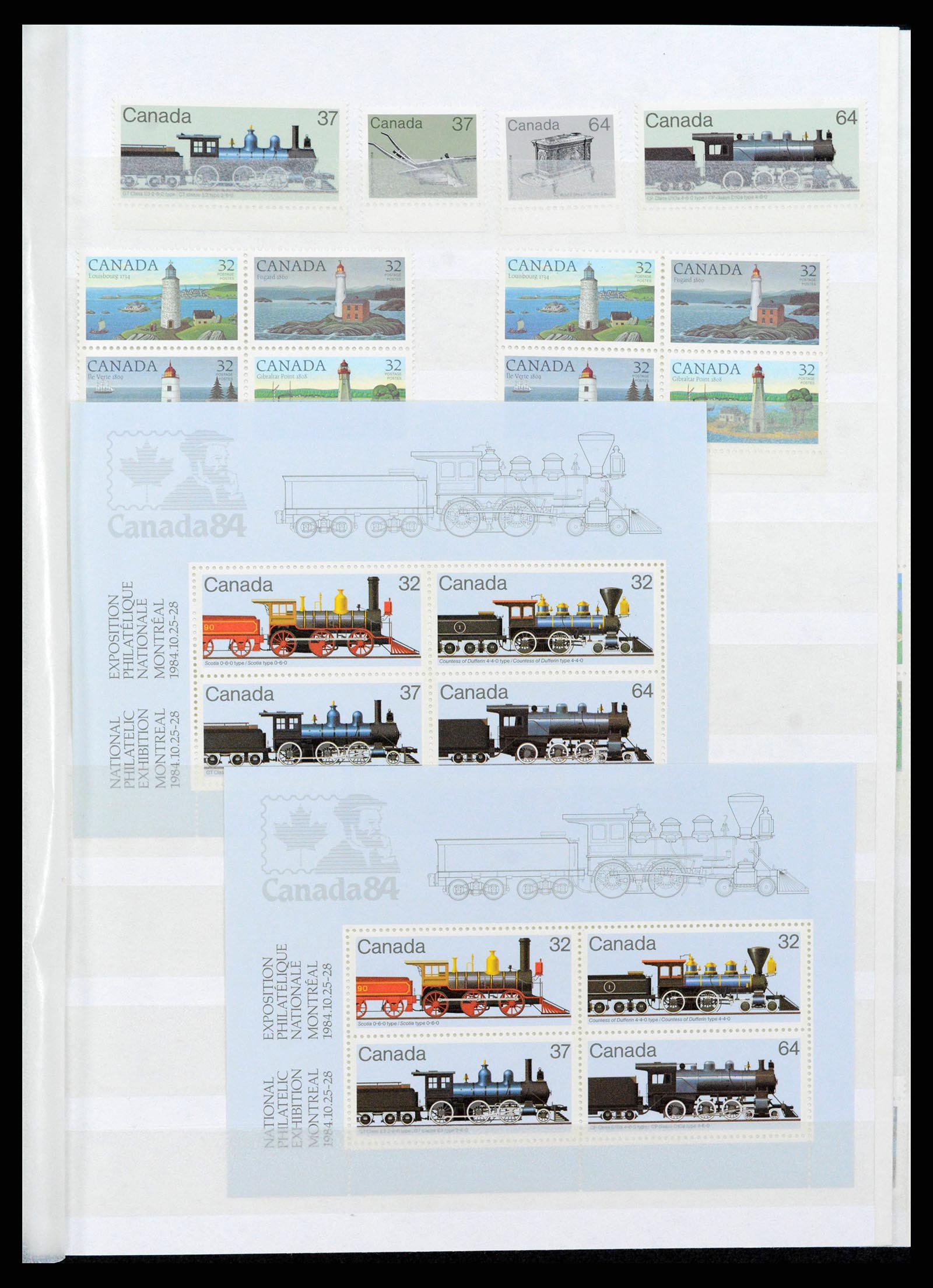 38199 0017 - Postzegelverzameling 38199 Canada 1870-1990.