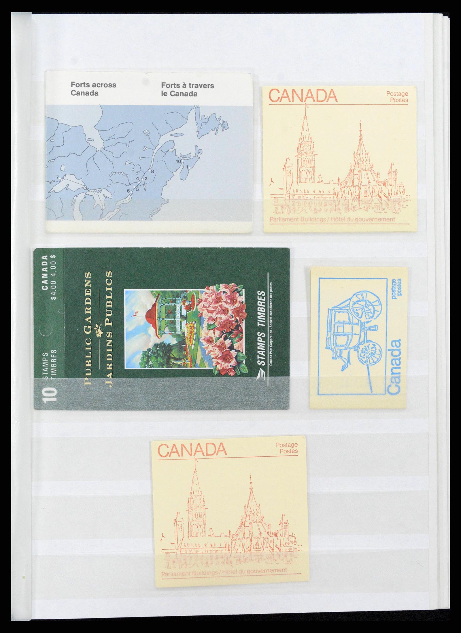 38199 0023 - Postzegelverzameling 38199 Canada 1870-1990.