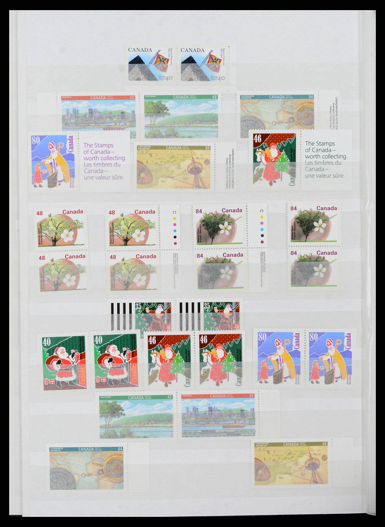 38199 0044 - Stamp collection 38199 Canada 1870-1990.