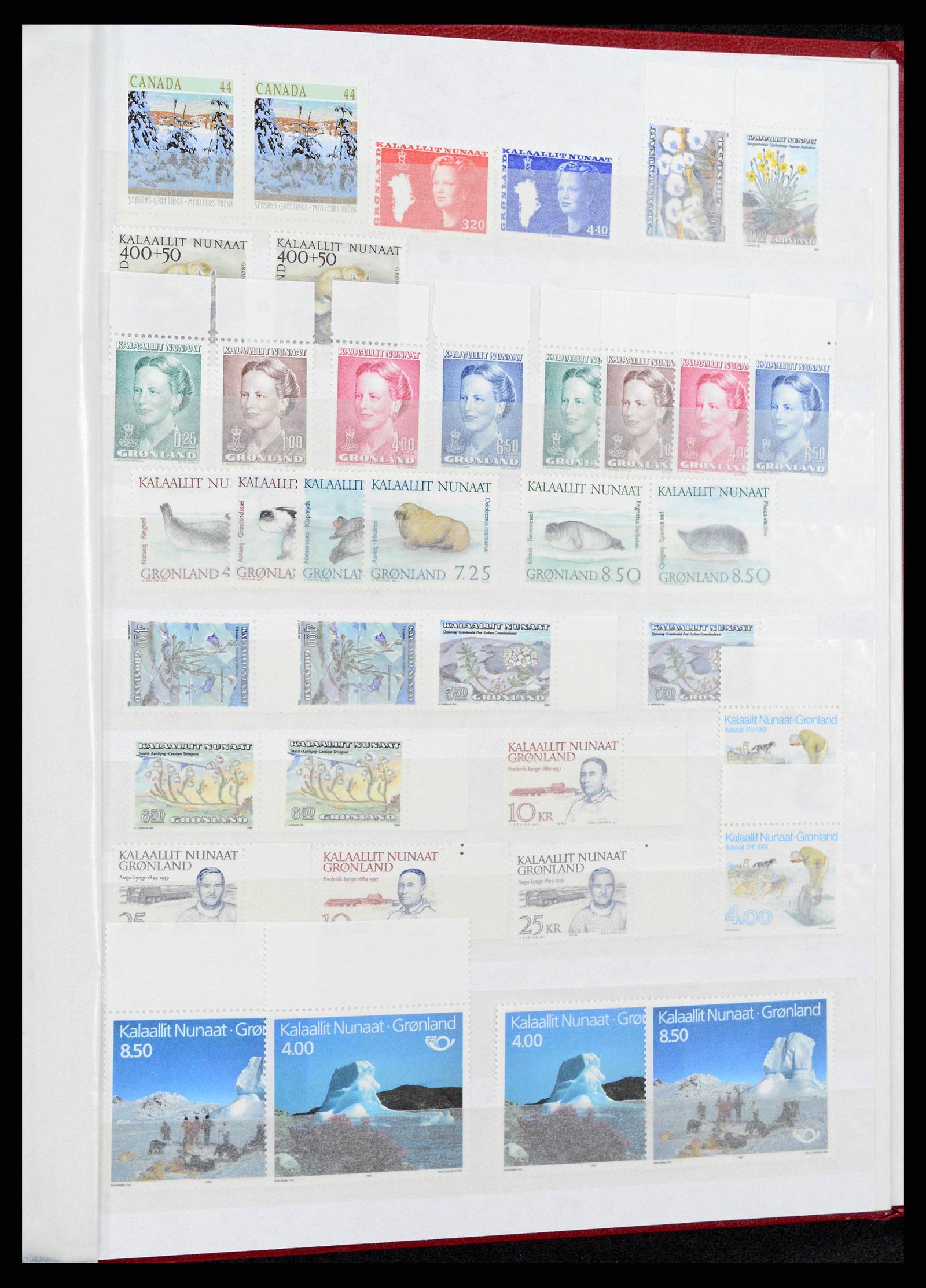 38199 0055 - Stamp collection 38199 Canada 1870-1990.