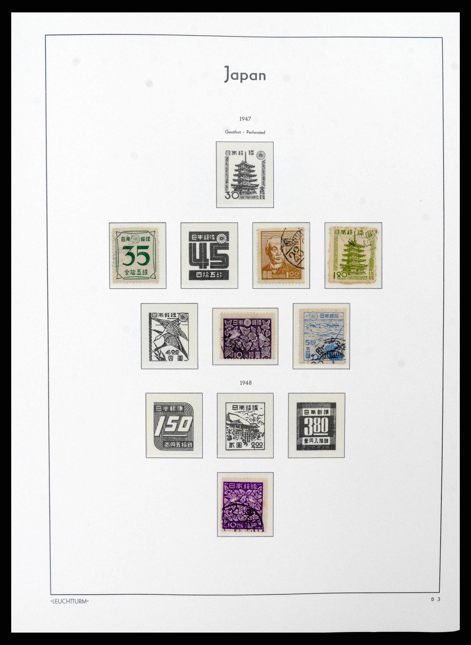 38205 0003 - Postzegelverzameling 38205 Japan 1876-2020!