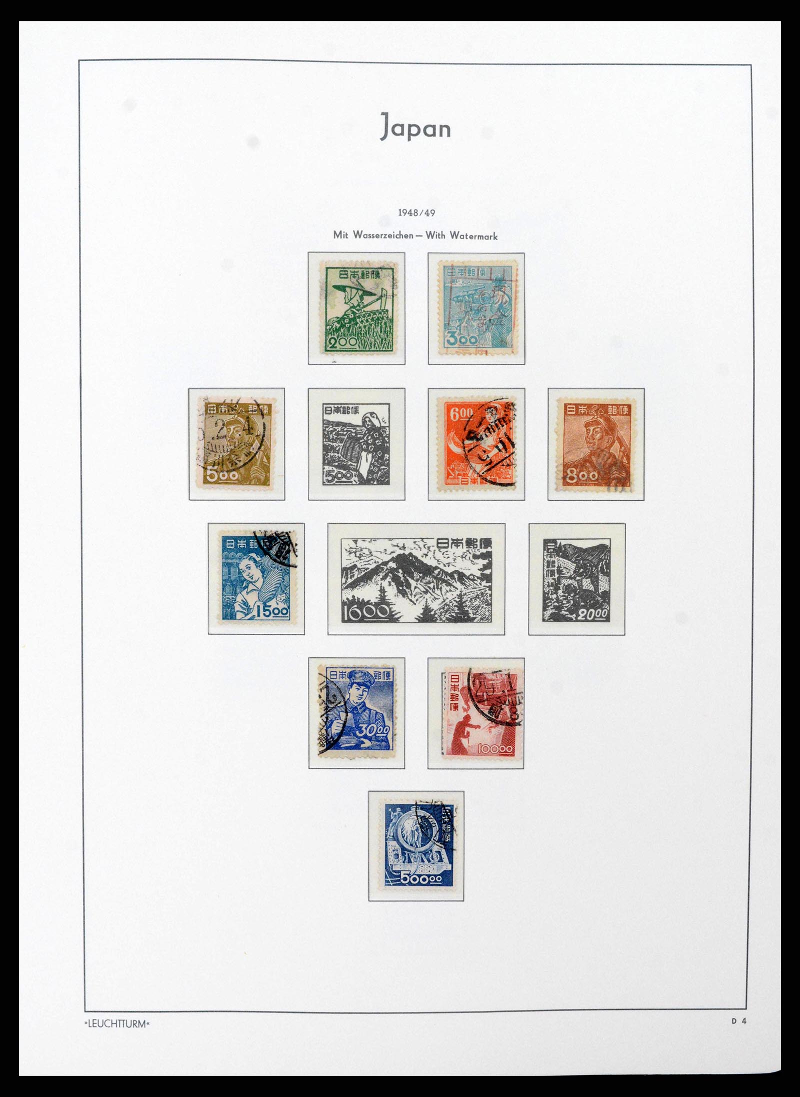 38205 0004 - Postzegelverzameling 38205 Japan 1876-2020!