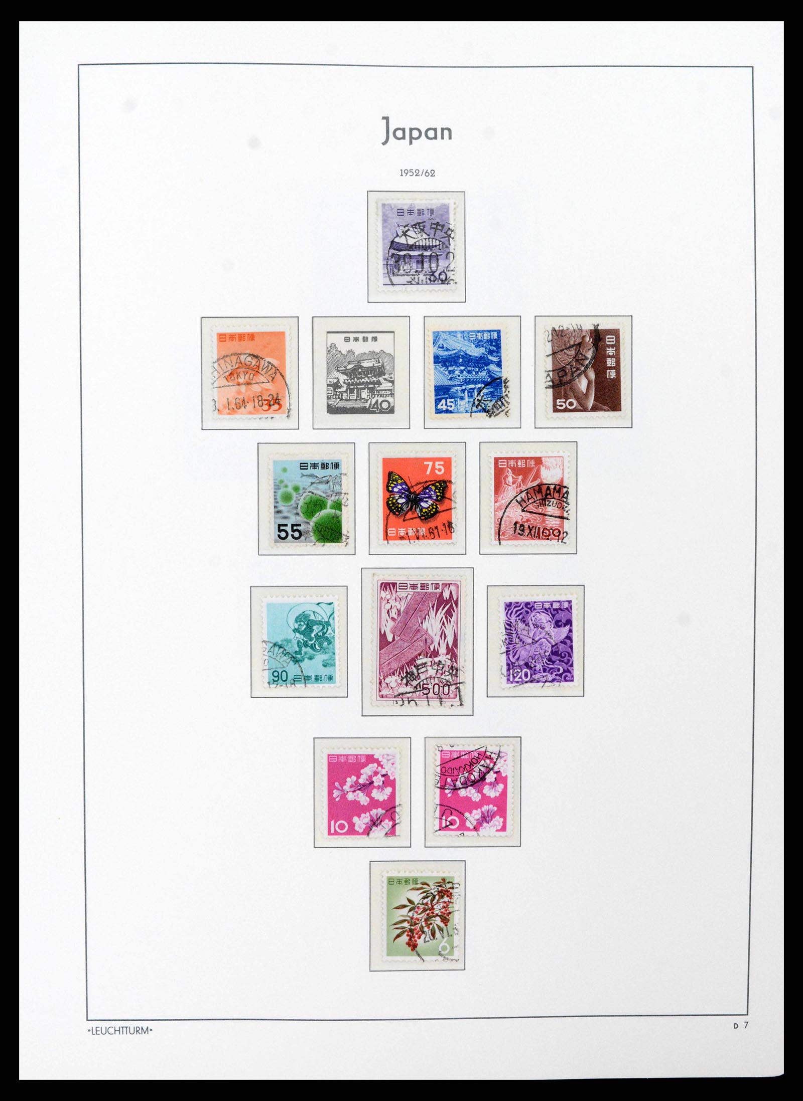 38205 0007 - Postzegelverzameling 38205 Japan 1876-2020!