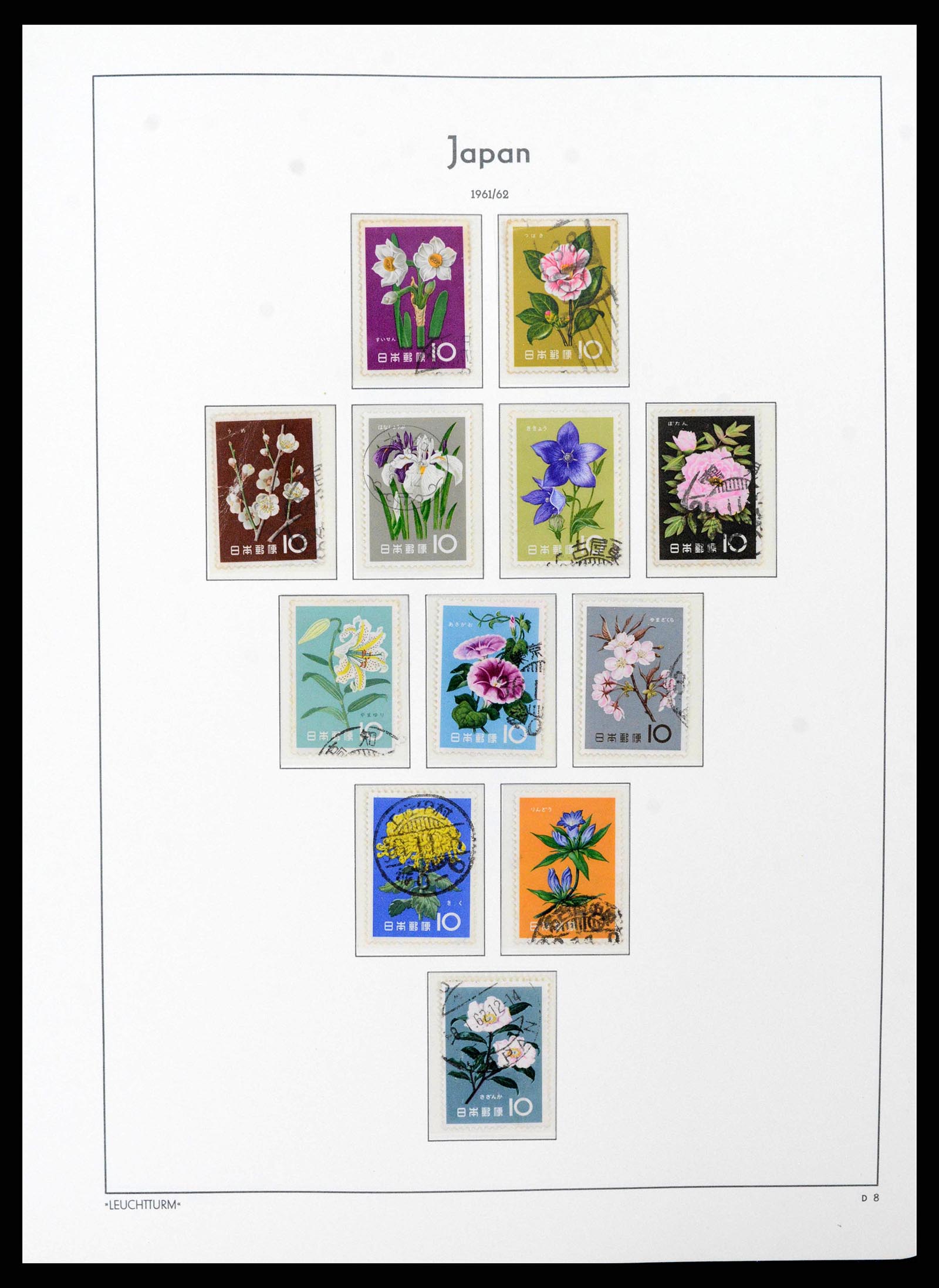 38205 0008 - Postzegelverzameling 38205 Japan 1876-2020!