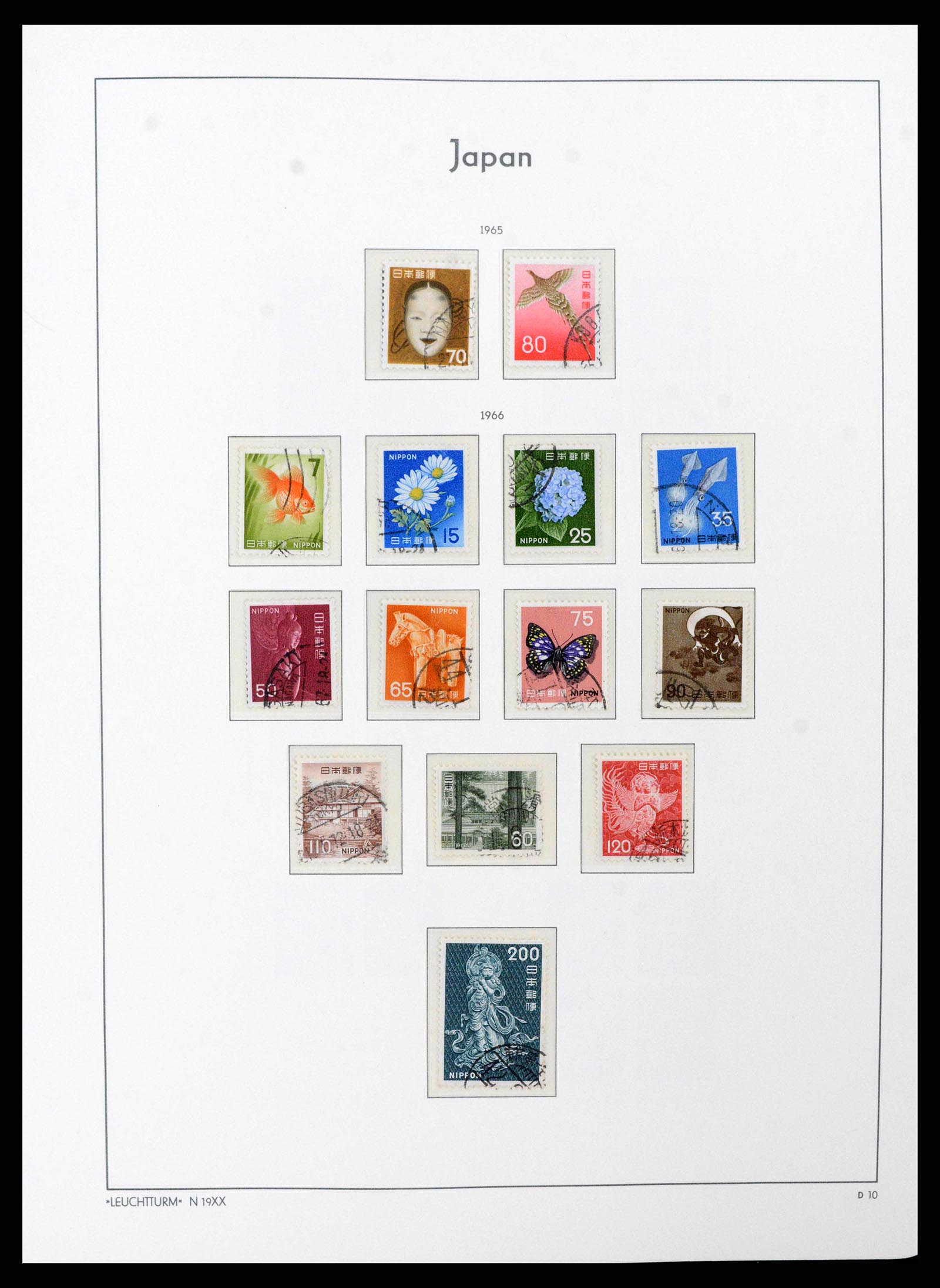 38205 0010 - Postzegelverzameling 38205 Japan 1876-2020!