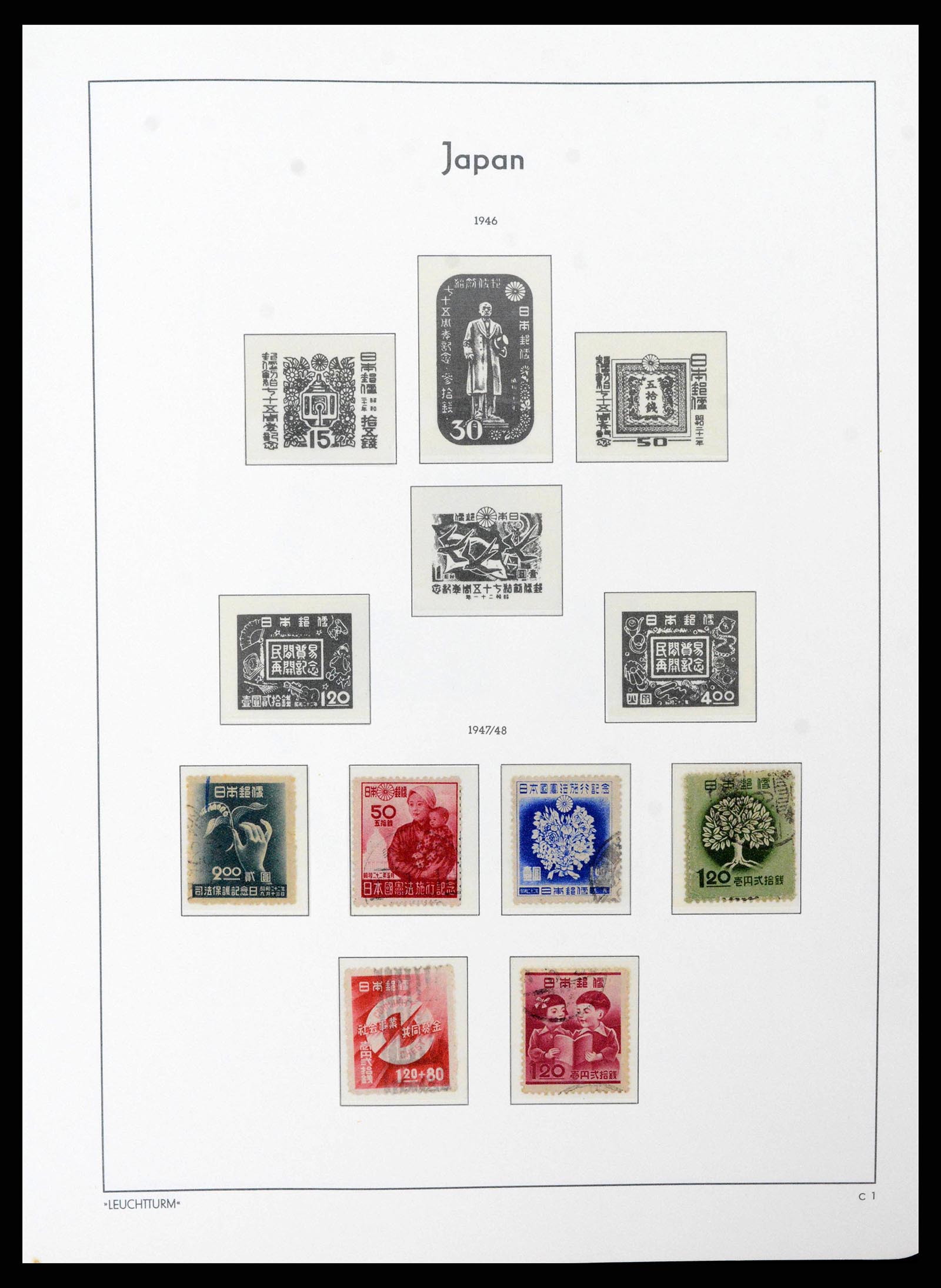 38205 0013 - Postzegelverzameling 38205 Japan 1876-2020!
