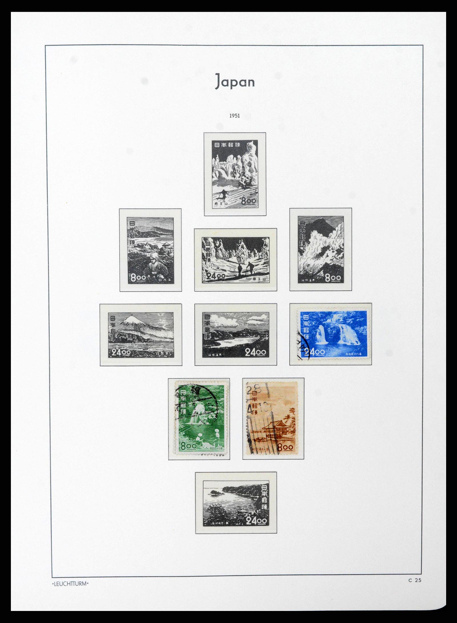38205 0022 - Stamp collection 38205 Japan 1876-2020!