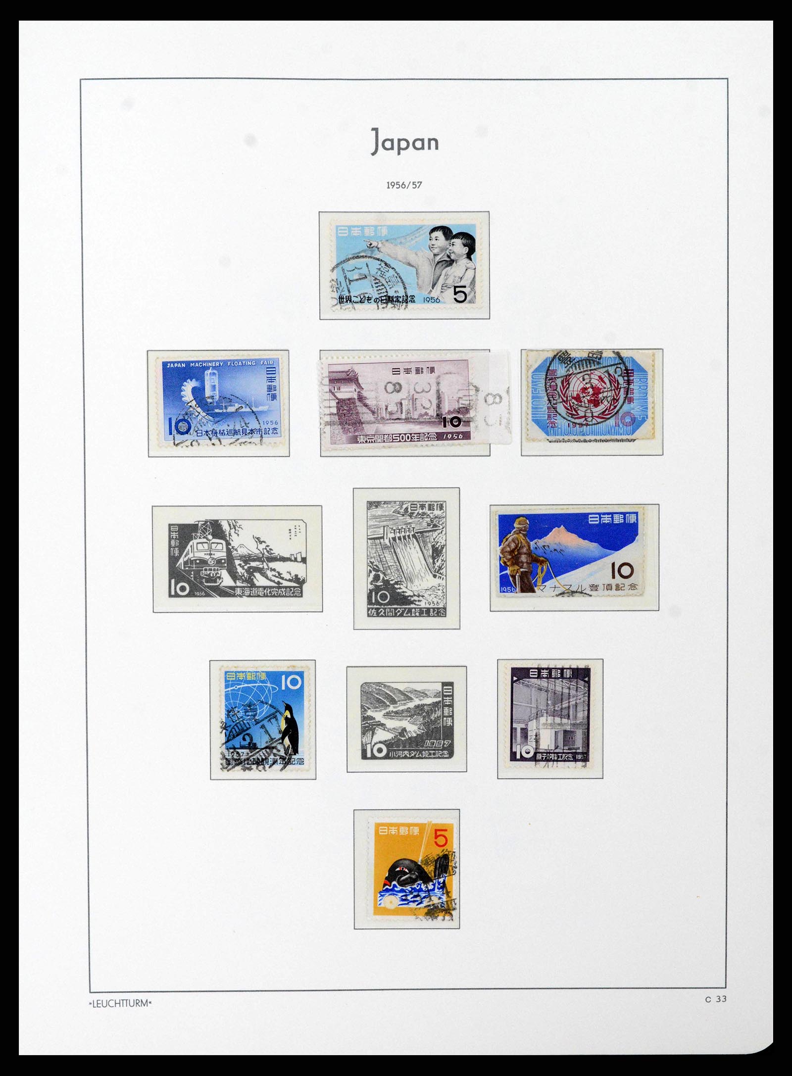38205 0027 - Postzegelverzameling 38205 Japan 1876-2020!