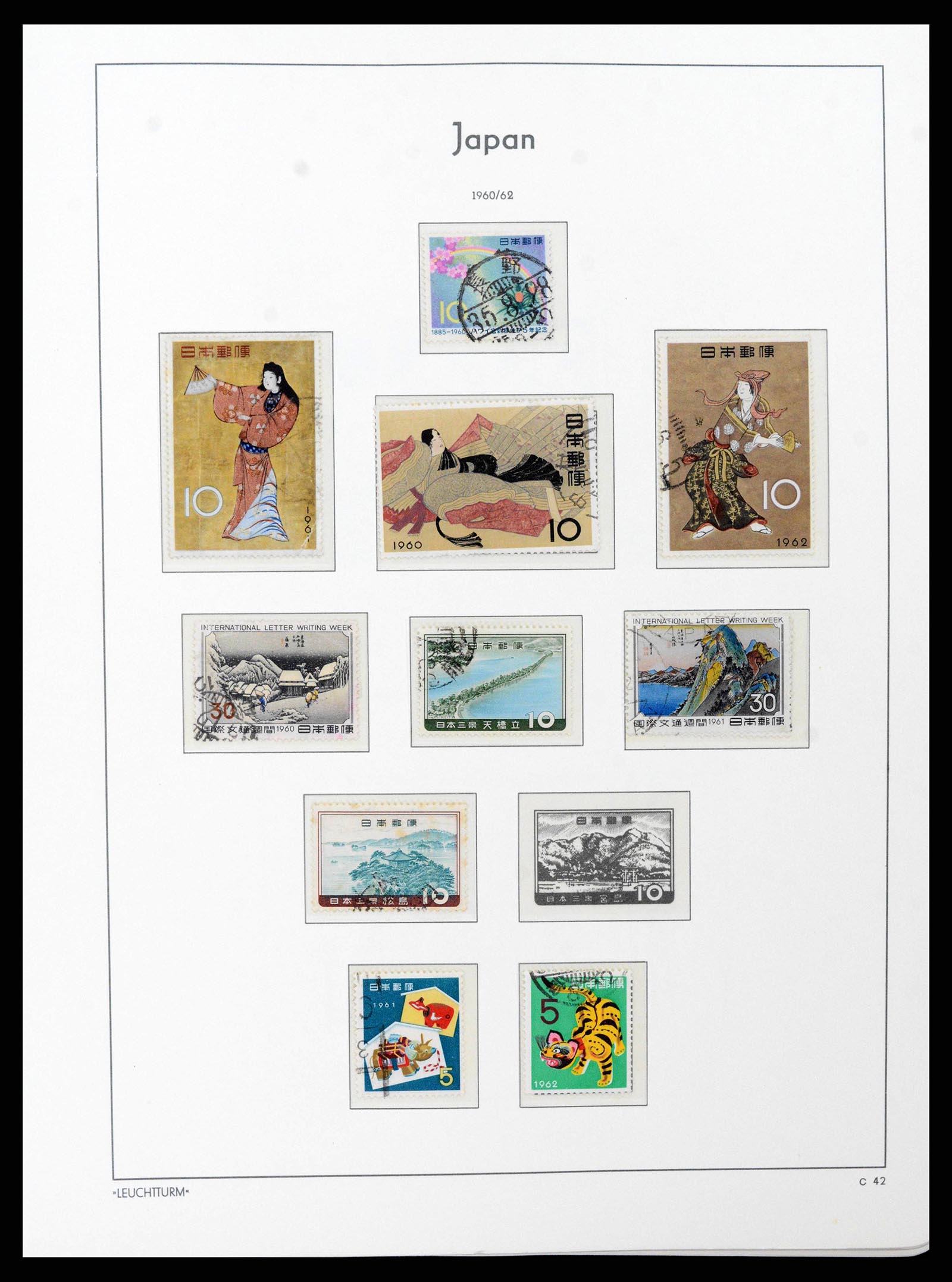 38205 0053 - Postzegelverzameling 38205 Japan 1876-2020!