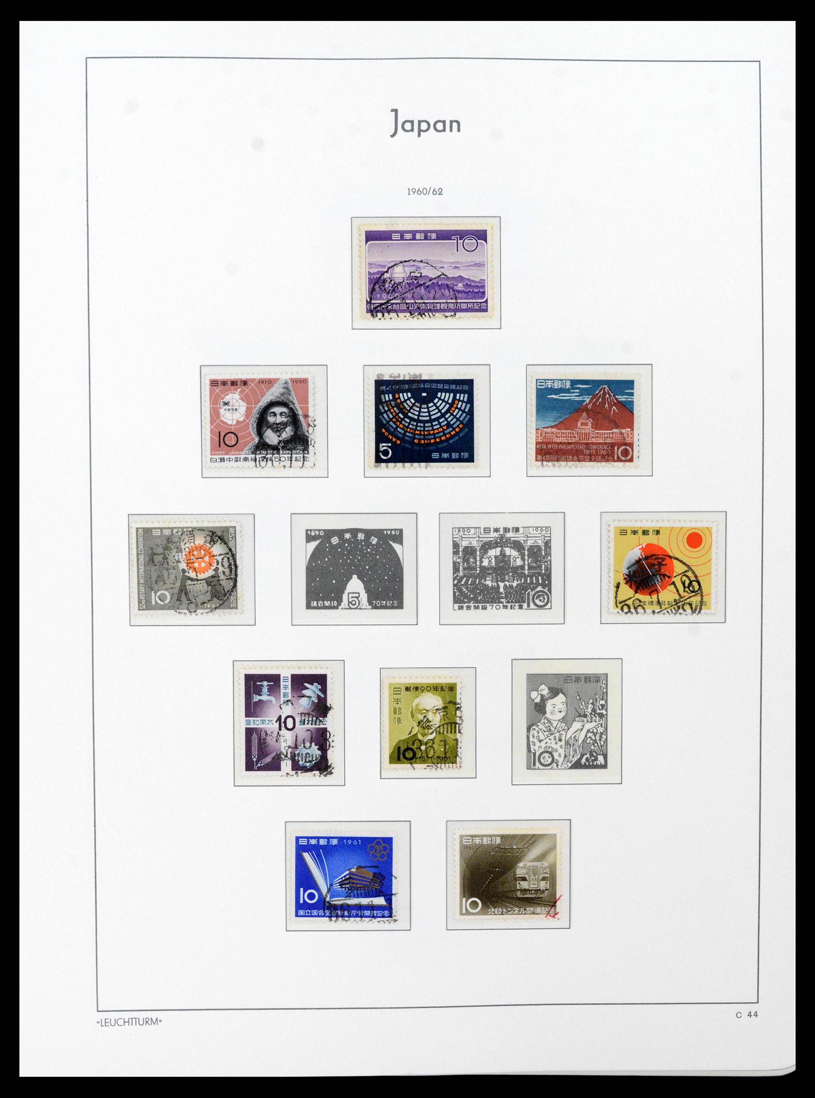 38205 0054 - Postzegelverzameling 38205 Japan 1876-2020!