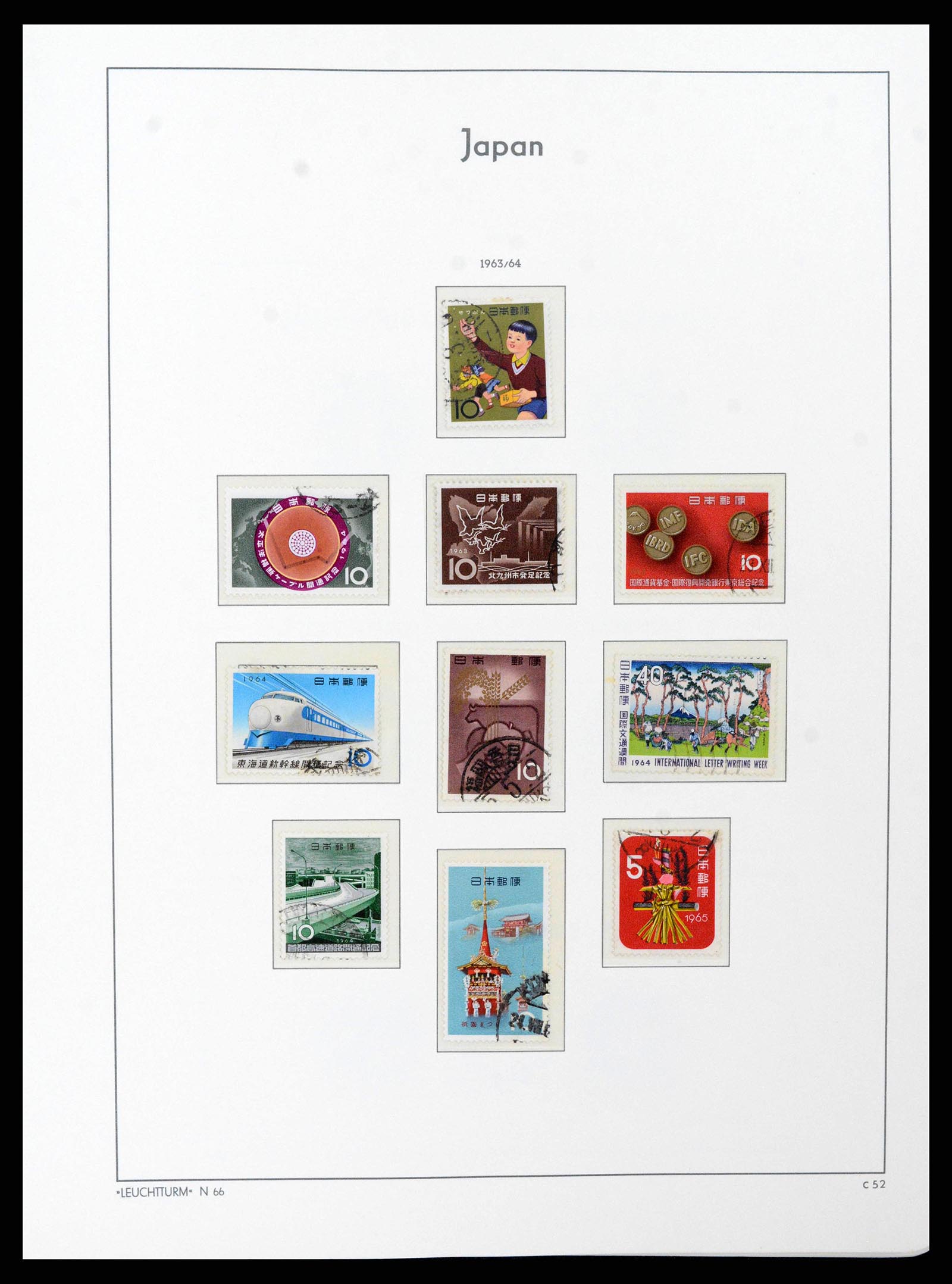 38205 0061 - Postzegelverzameling 38205 Japan 1876-2020!
