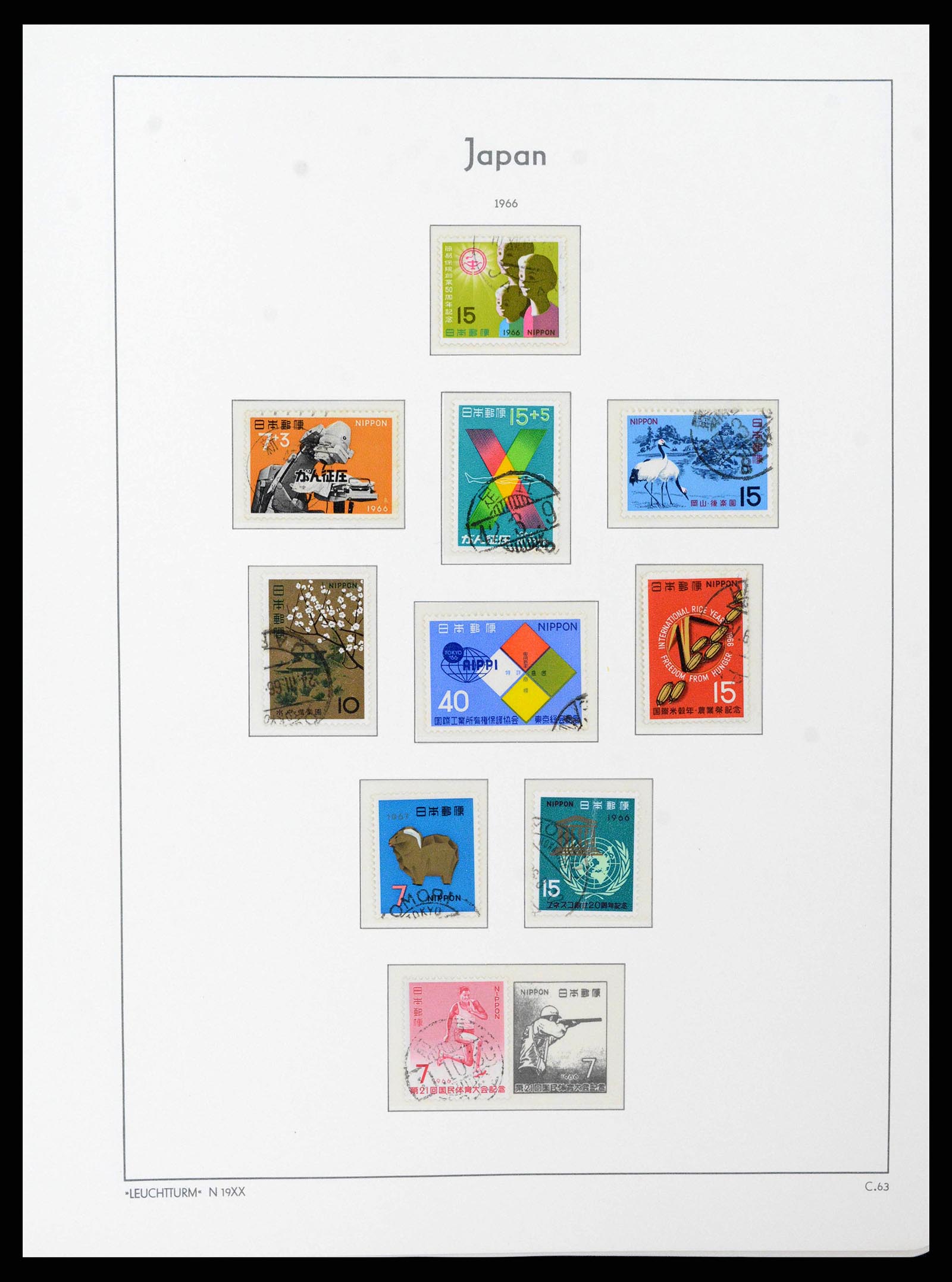38205 0068 - Postzegelverzameling 38205 Japan 1876-2020!