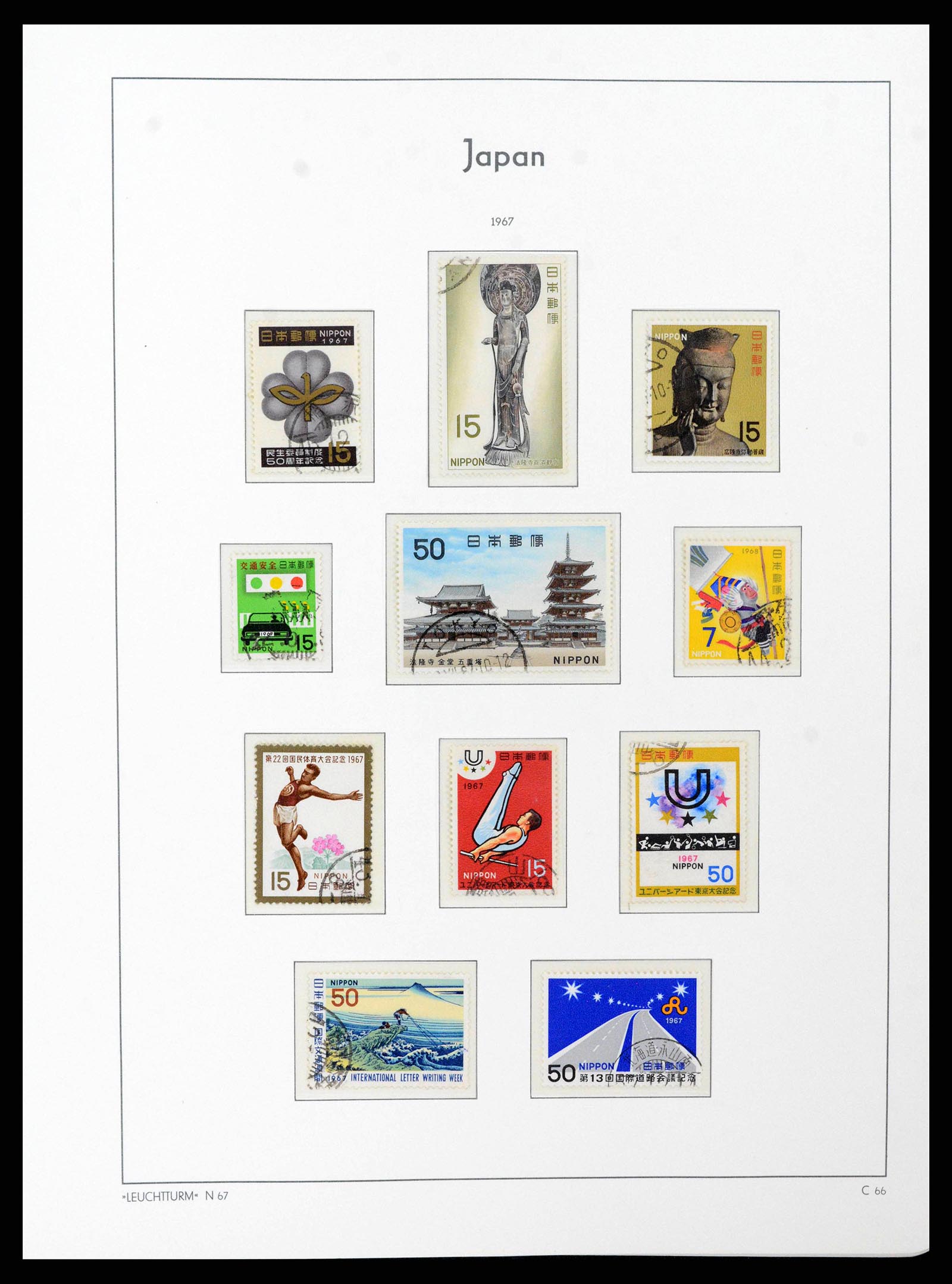 38205 0070 - Postzegelverzameling 38205 Japan 1876-2020!