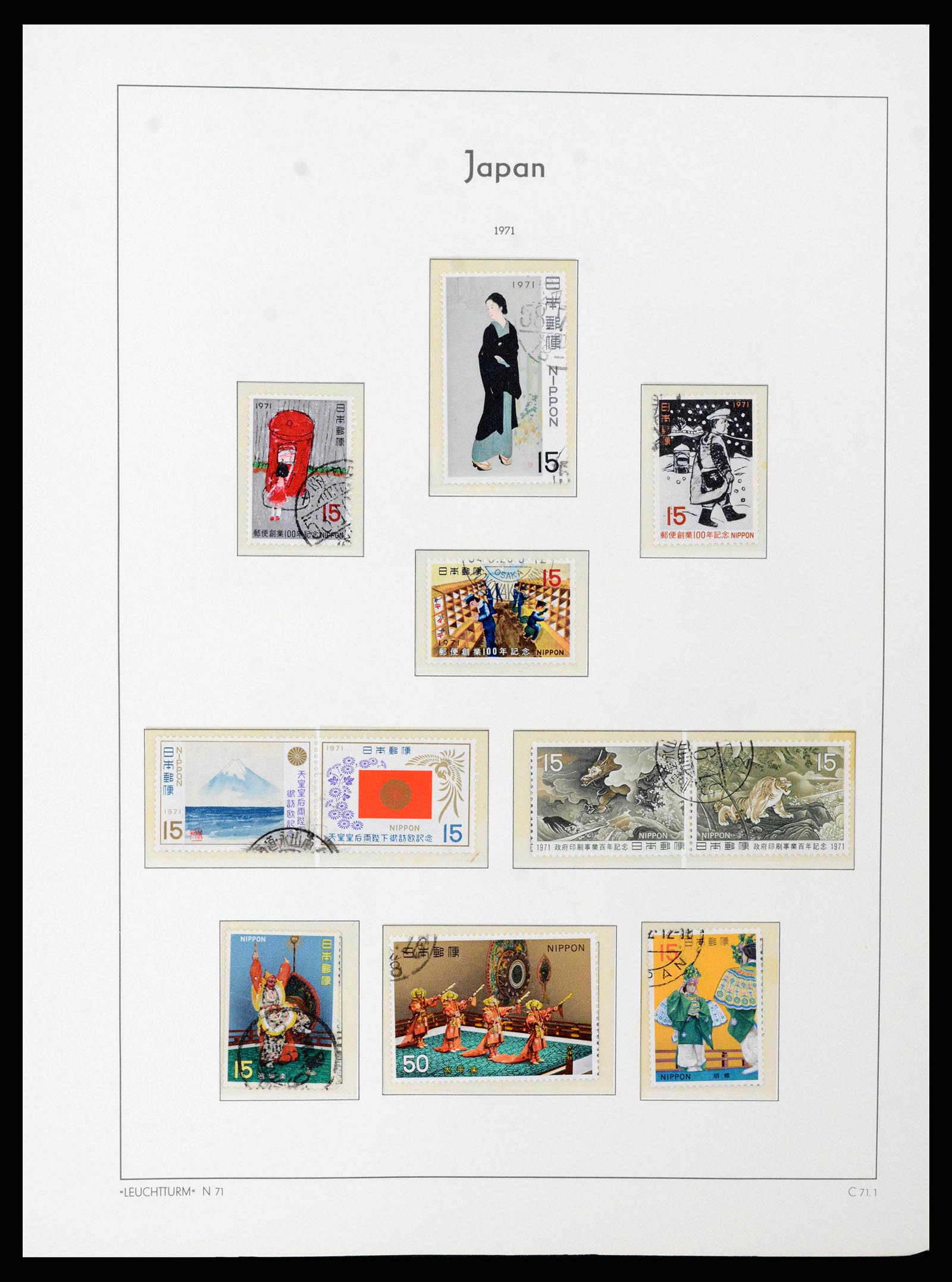 38205 0082 - Postzegelverzameling 38205 Japan 1876-2020!