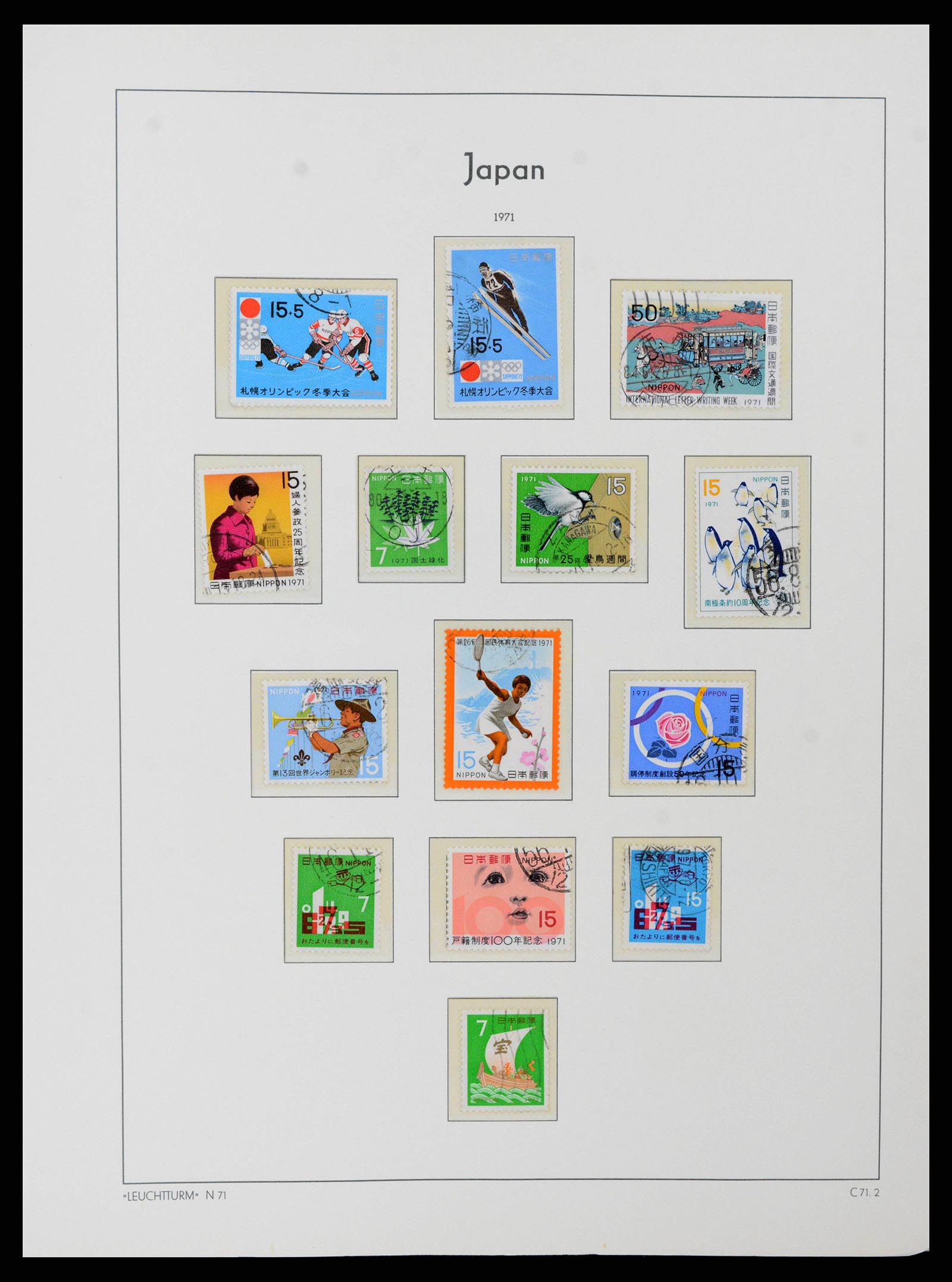 38205 0083 - Postzegelverzameling 38205 Japan 1876-2020!
