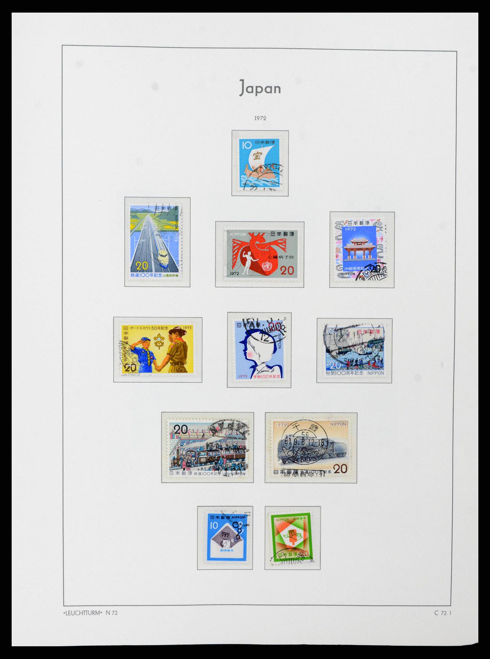 38205 0085 - Postzegelverzameling 38205 Japan 1876-2020!