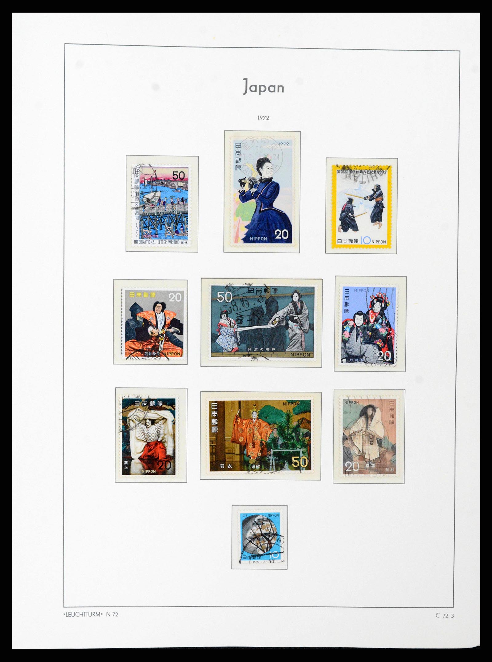 38205 0087 - Postzegelverzameling 38205 Japan 1876-2020!