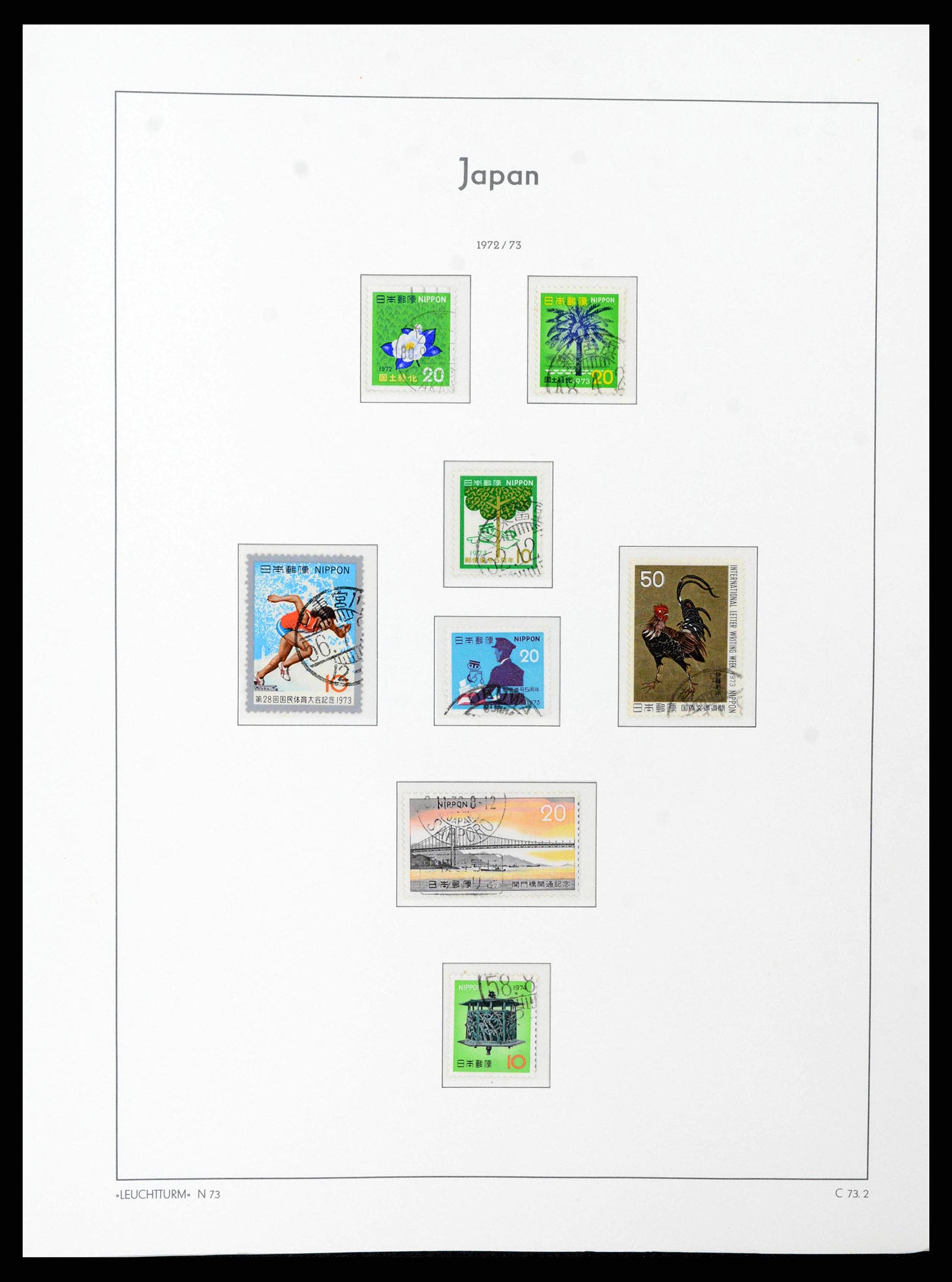 38205 0090 - Postzegelverzameling 38205 Japan 1876-2020!