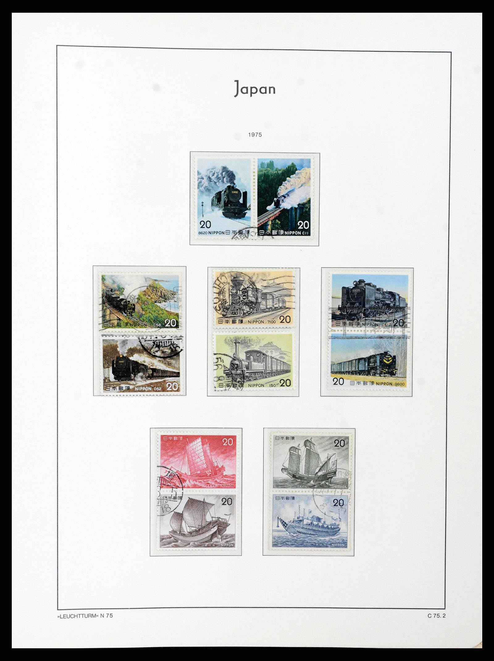 38205 0097 - Stamp collection 38205 Japan 1876-2020!