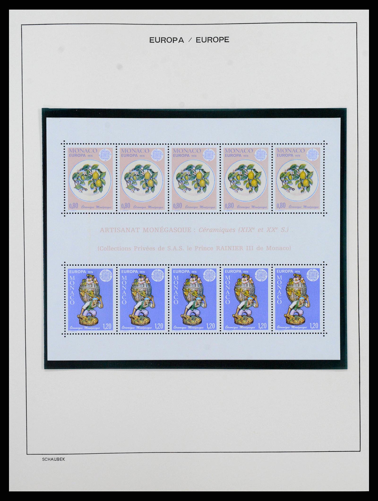 38206 0057 - Postzegelverzameling 38206 Europa CEPT 1956-2010.